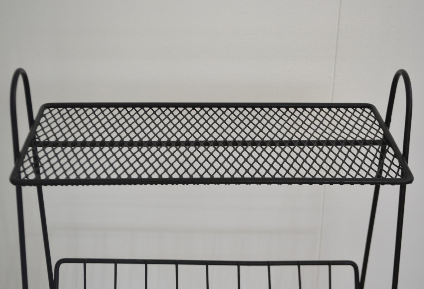 MidCentury Wrought Iron Side Table