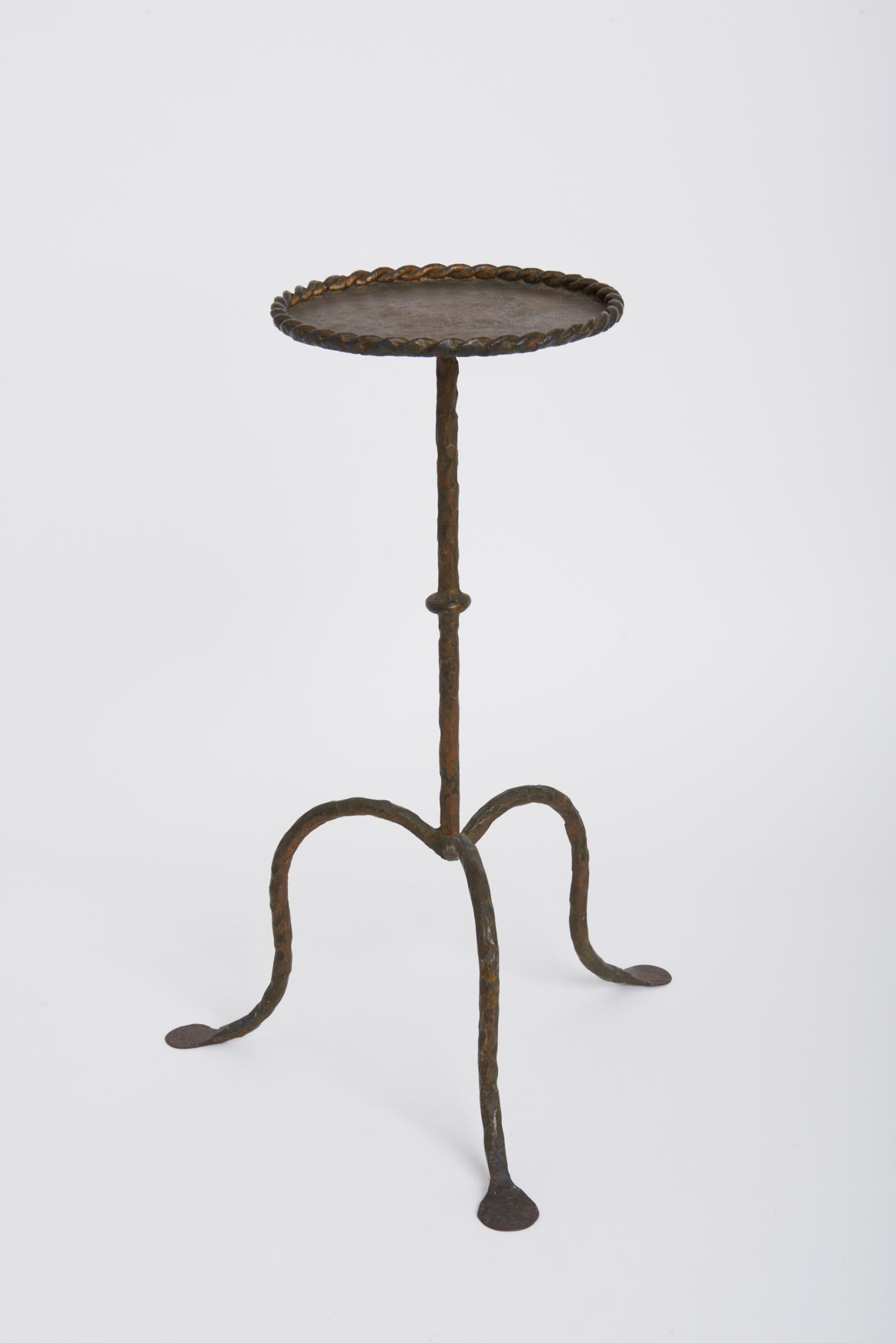 MidCetury Wrought Iron Martini Table