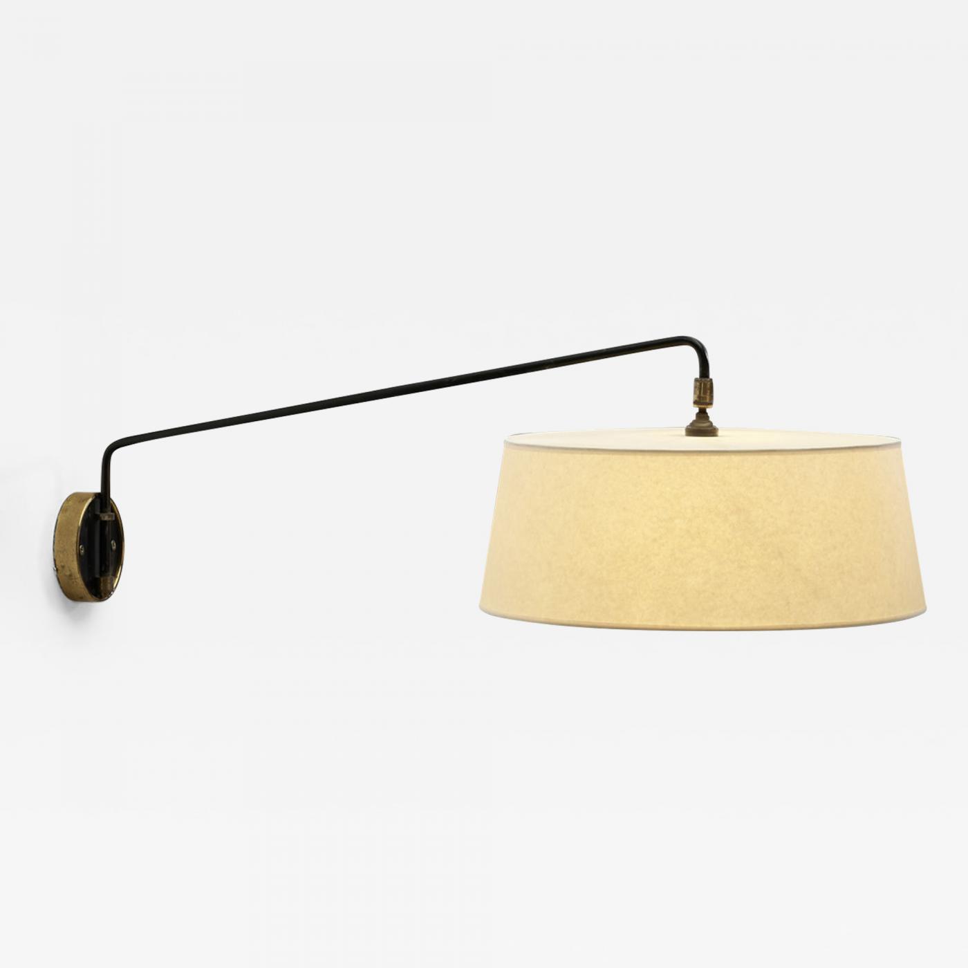 Mid-century Modern French Swivel Wall Light, France 1950s