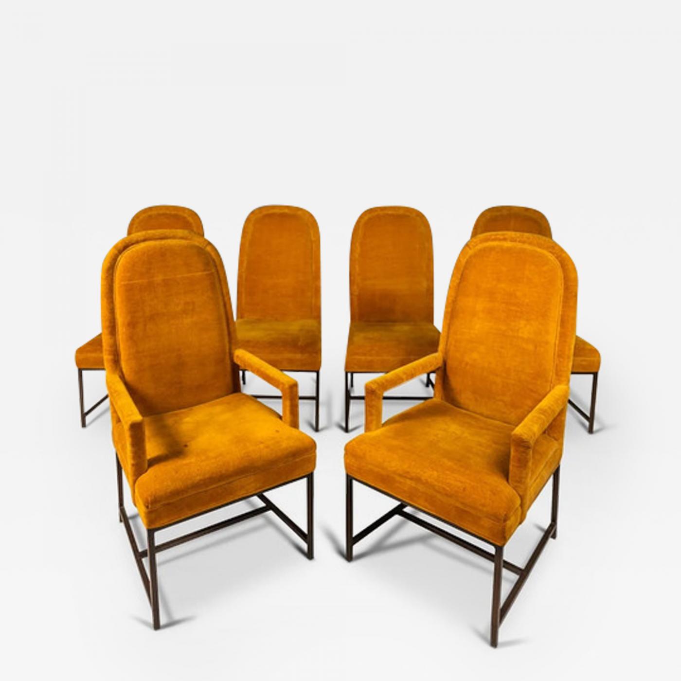 Milo Baughman - Set of Six (6) Mid-Century Modern Dining Chairs