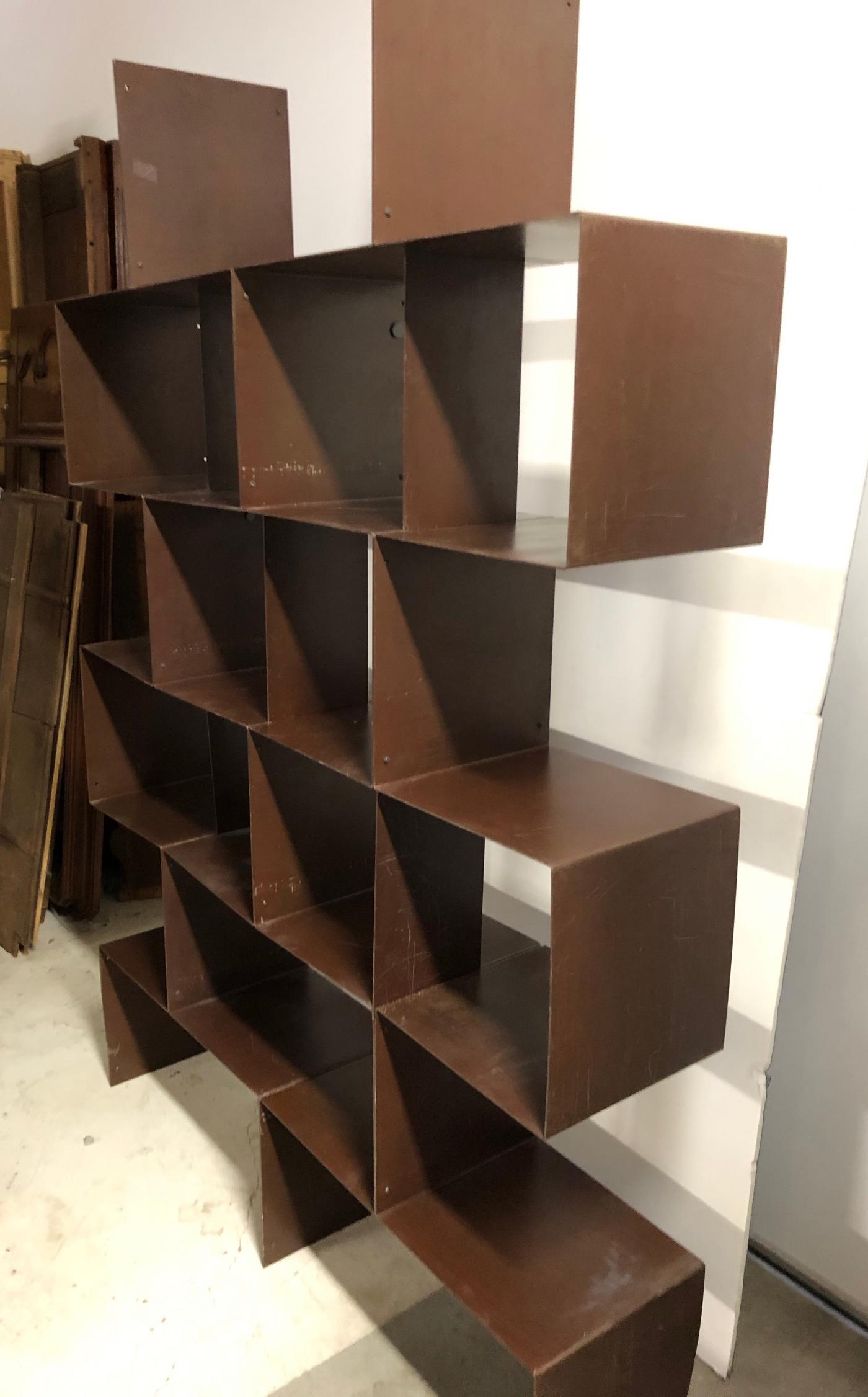 Modern Metal Bookcase