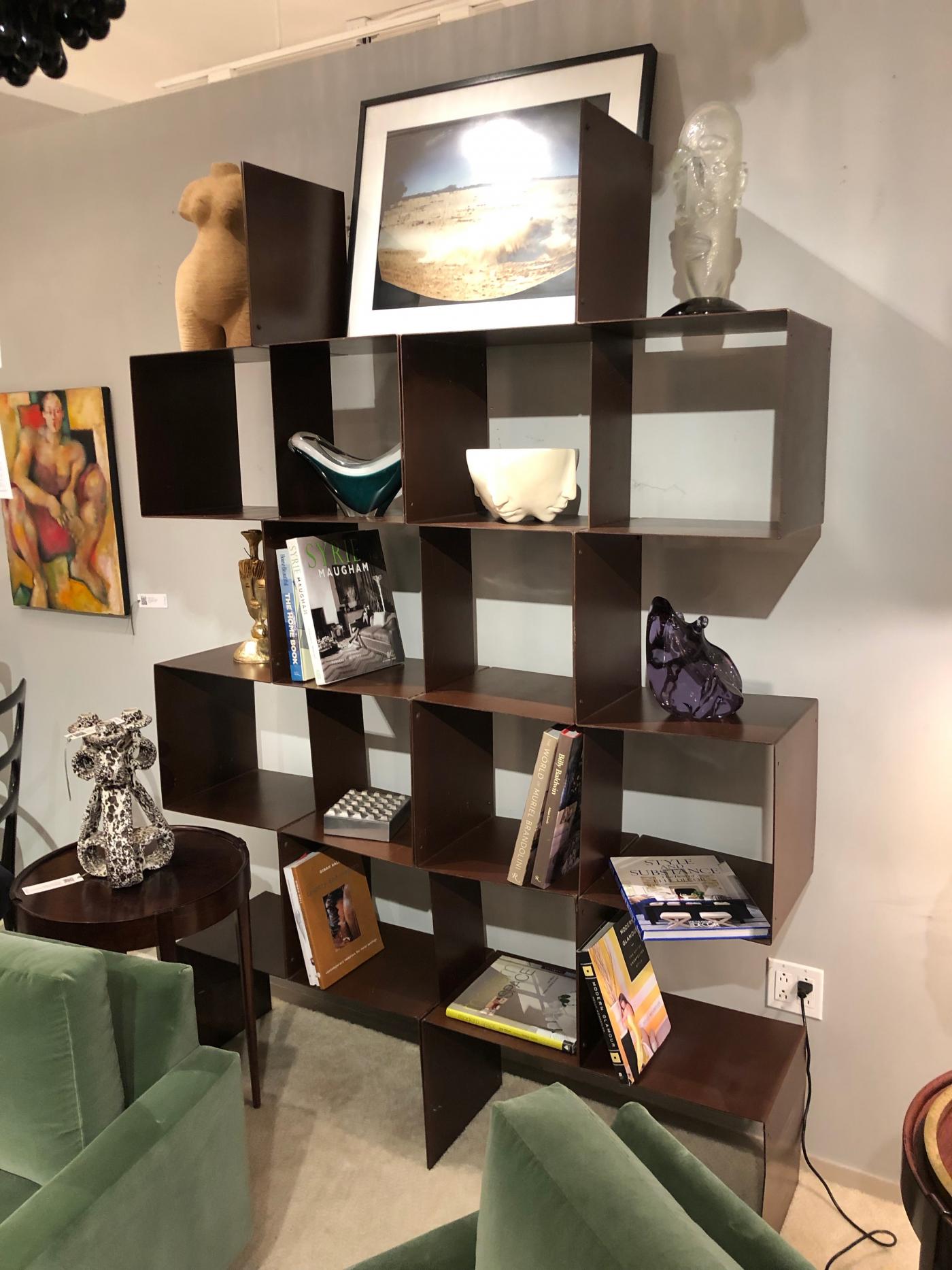 Modern Metal Bookcase