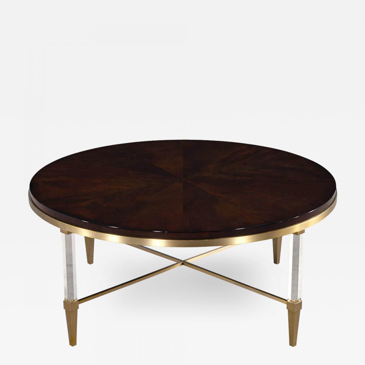 Modern Round Coffee Table by Aerin Lauder