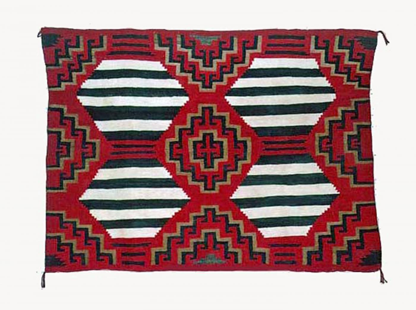 Navajo (Dine) Third Phase Chief's blanket