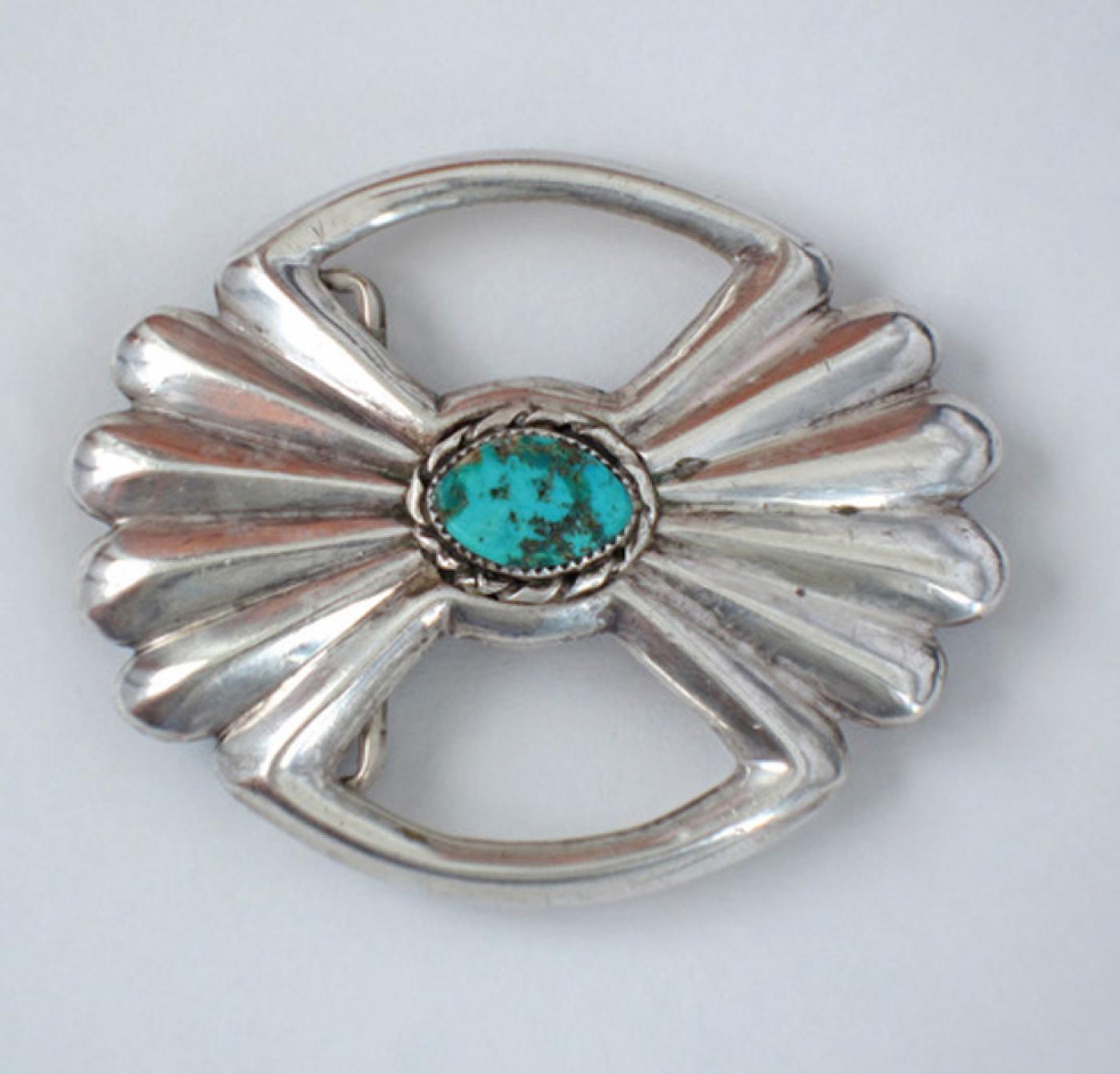 Navajo belt buckle