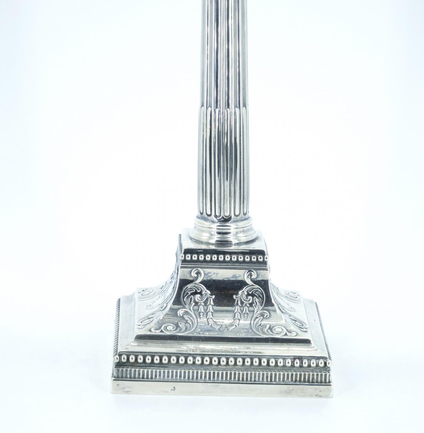 Old English Silverplate Five Light Candelabrum by James Dixon, circa 1860