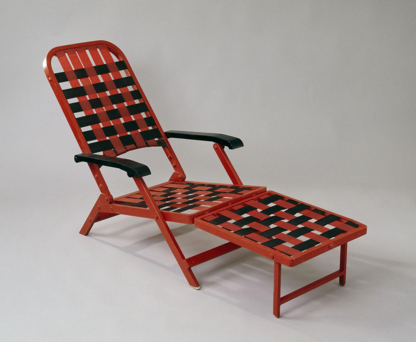 PAIR OF 'SS FRANCE' DECK CHAIRS