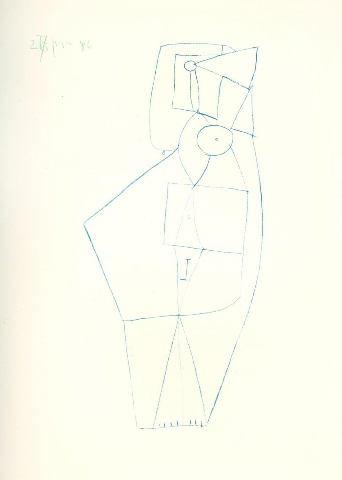 Pablo Picasso Plate 12 (Figure)