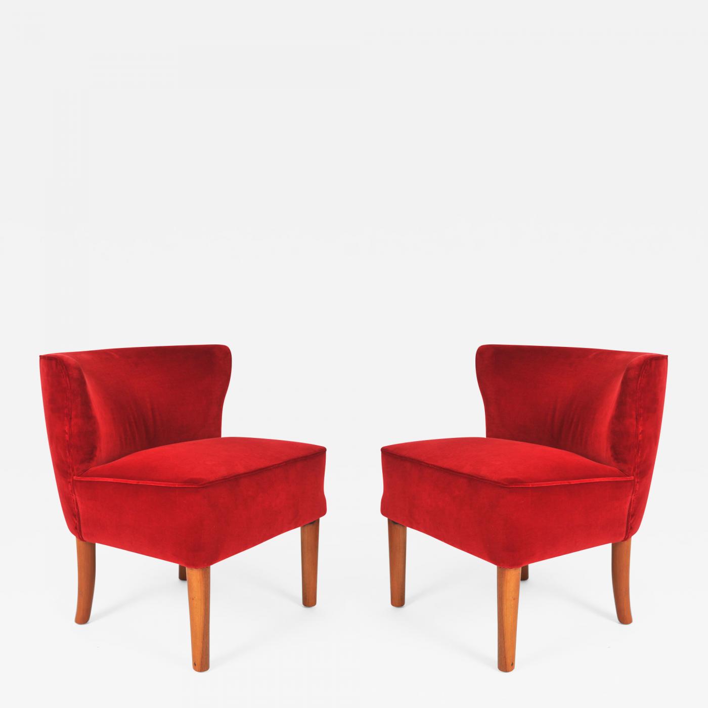 Red Occasional Chairs : Buy Occasional Chair In Red Colour By Ventura