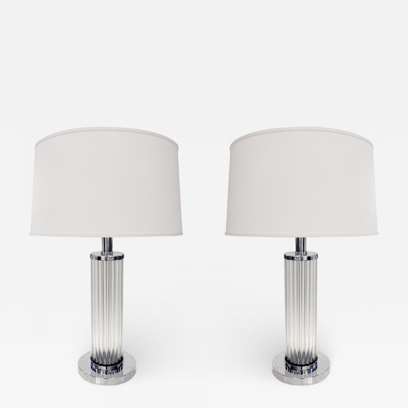 glass rod table lamp