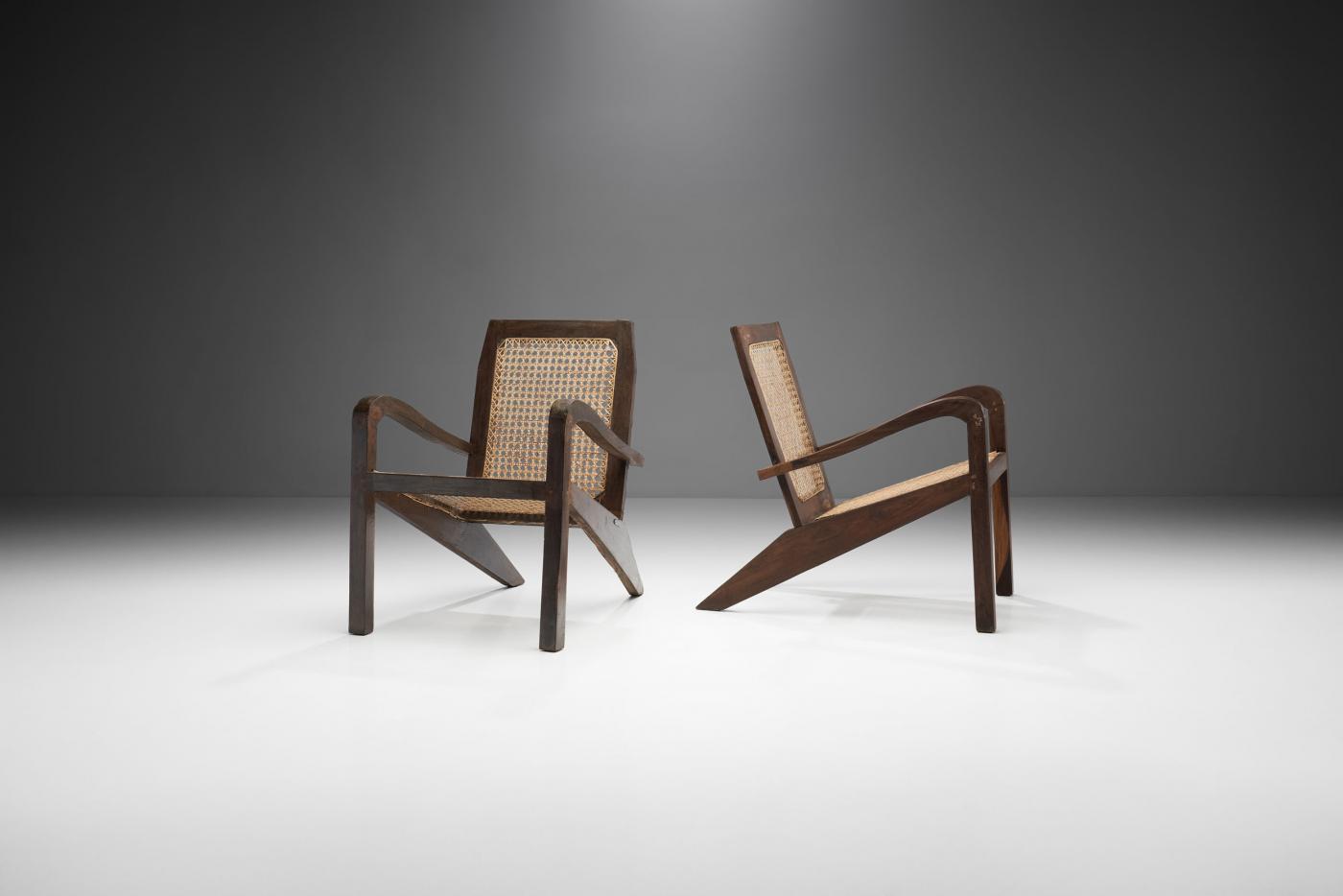 Pair of Sri Lankan Lounge Chairs, Sri Lanka Late 20th Century