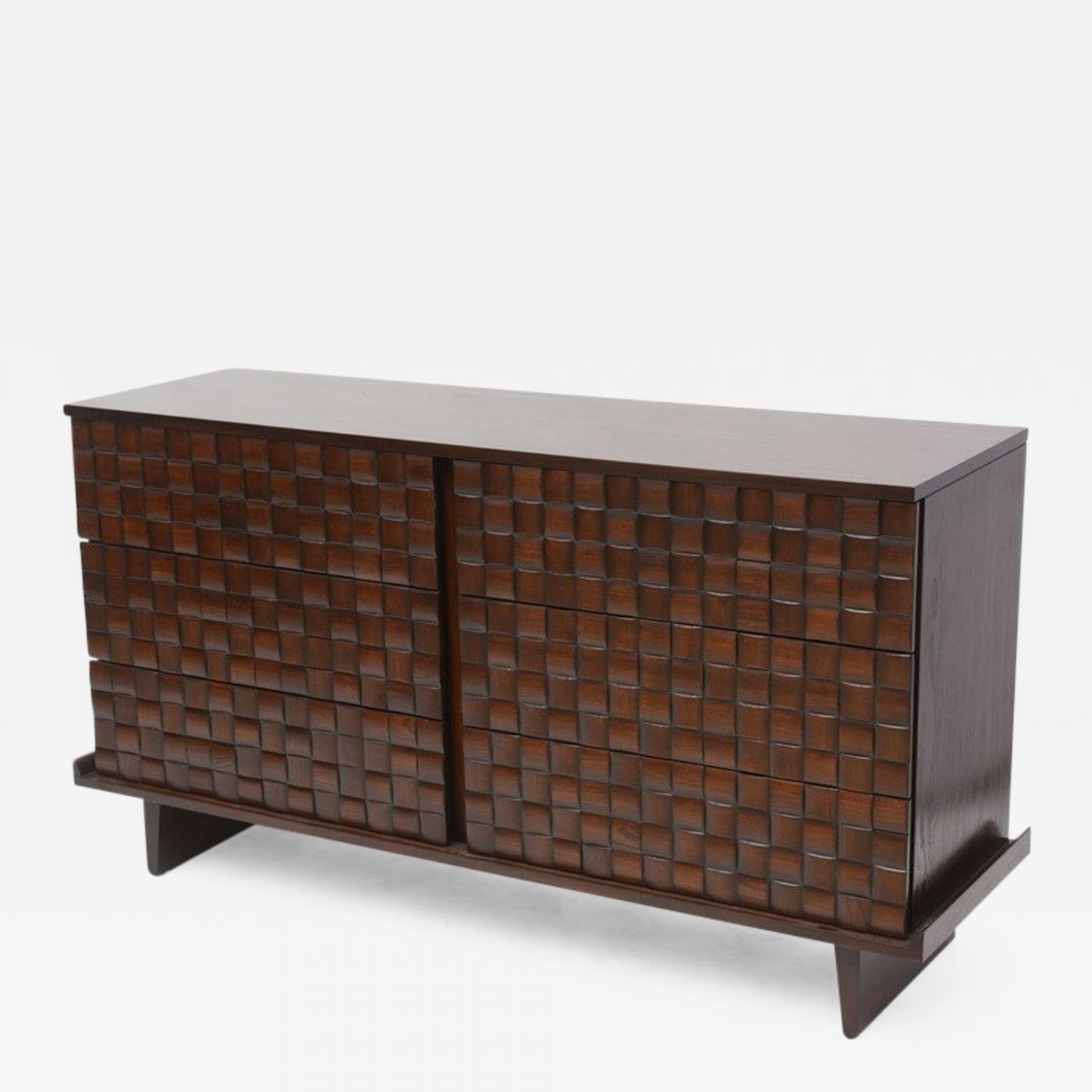 Paul Laszlo An Amercan Modern Dark Walnut Chest Of Drawers