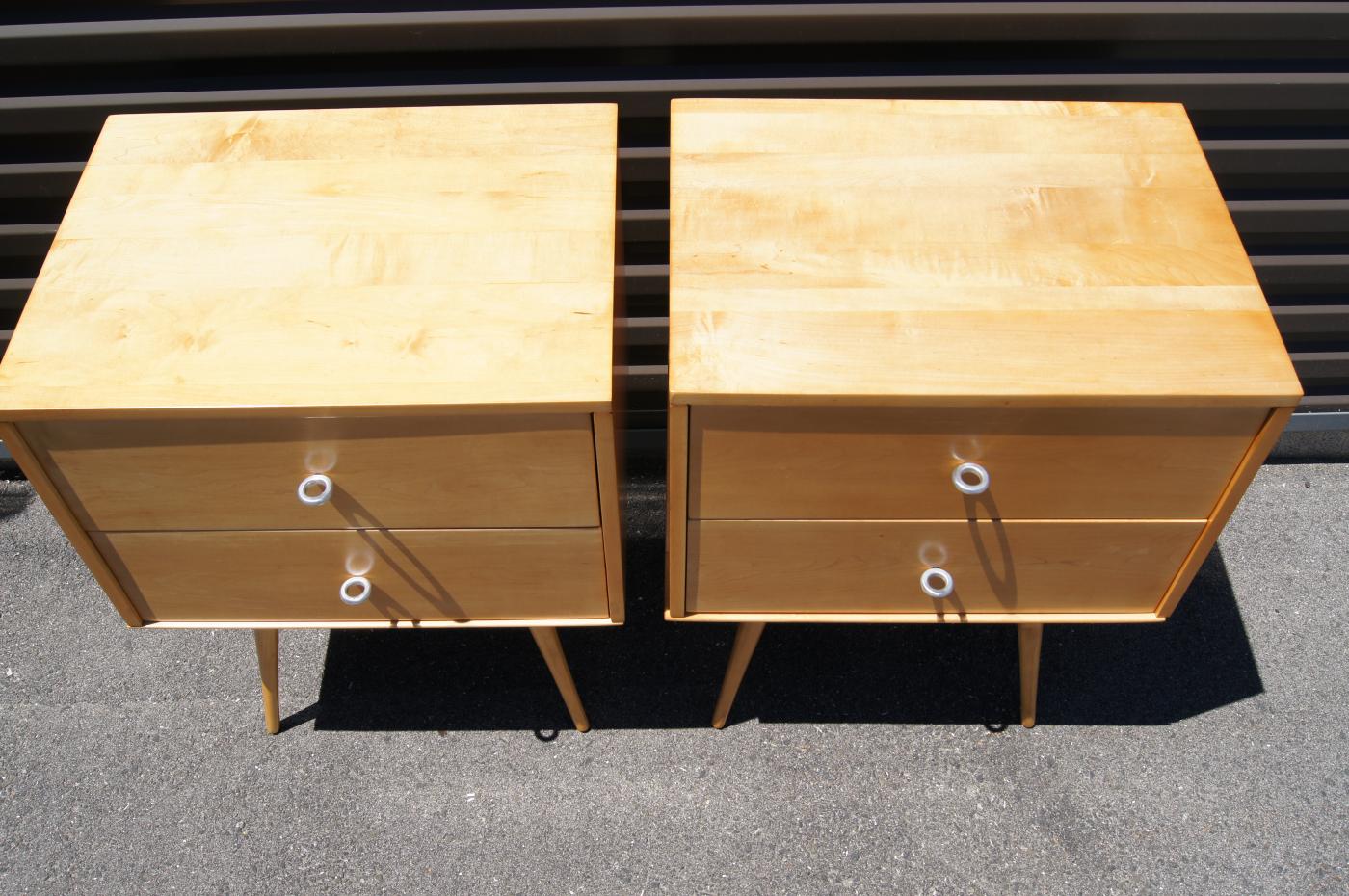 Paul McCobb Pair of Planner Group Nightstands by Paul McCobb for