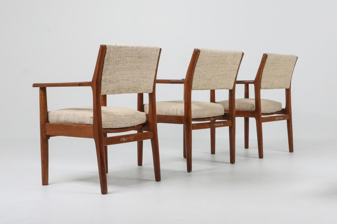 Chandigarh Dining Chair By Pierre Jeanneret - 1960s