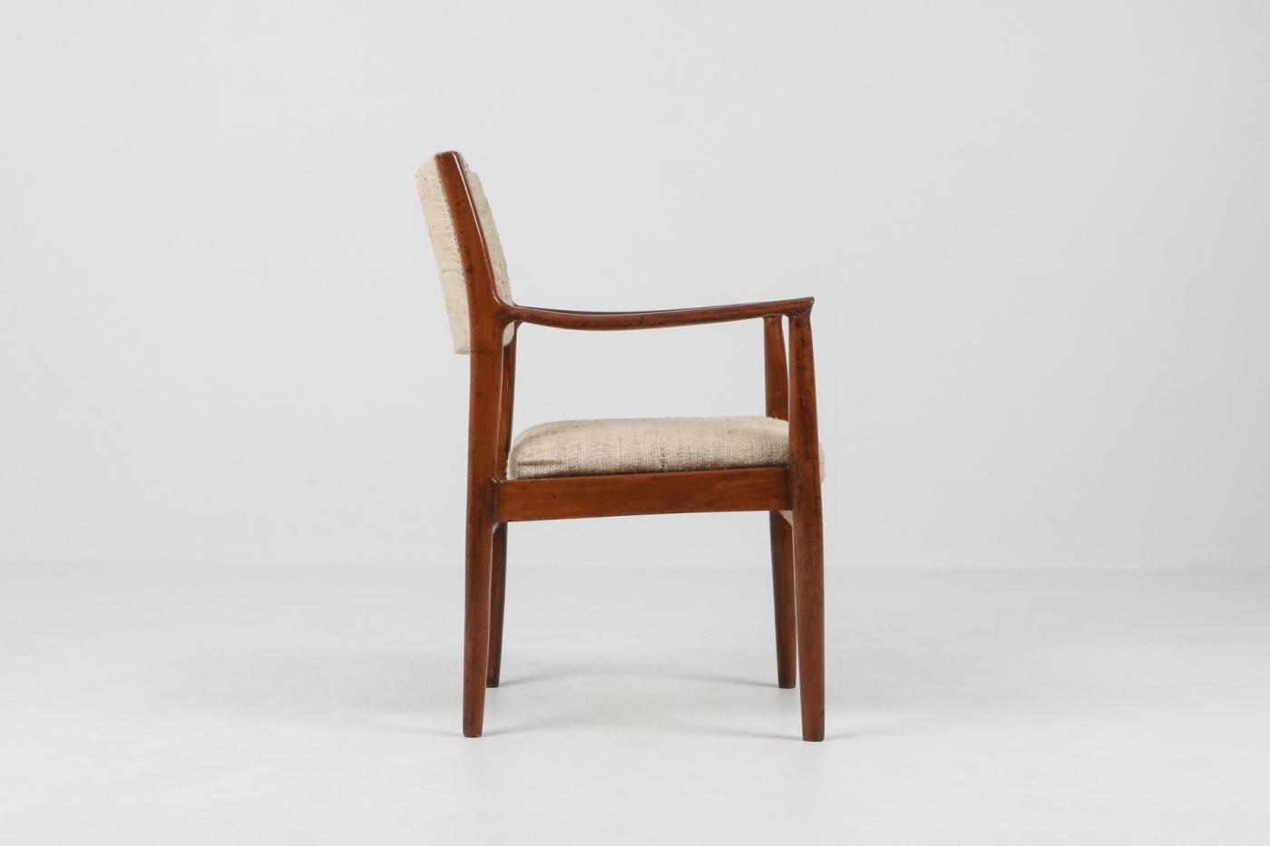 Chandigarh dining chair by Pierre Jeanneret 1960s