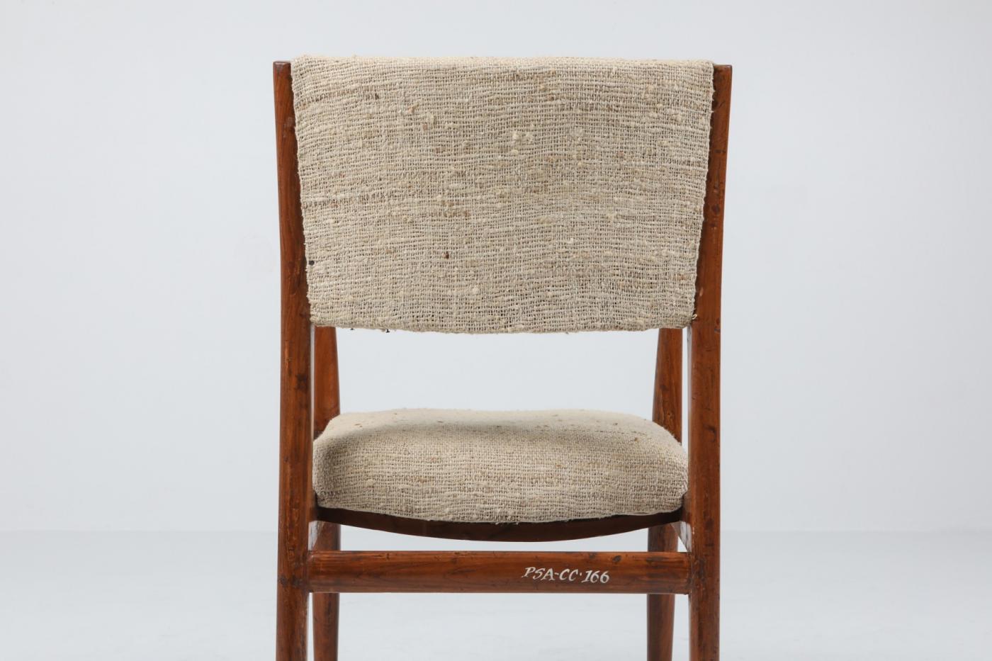 Chandigarh dining chair by Pierre Jeanneret 1960s