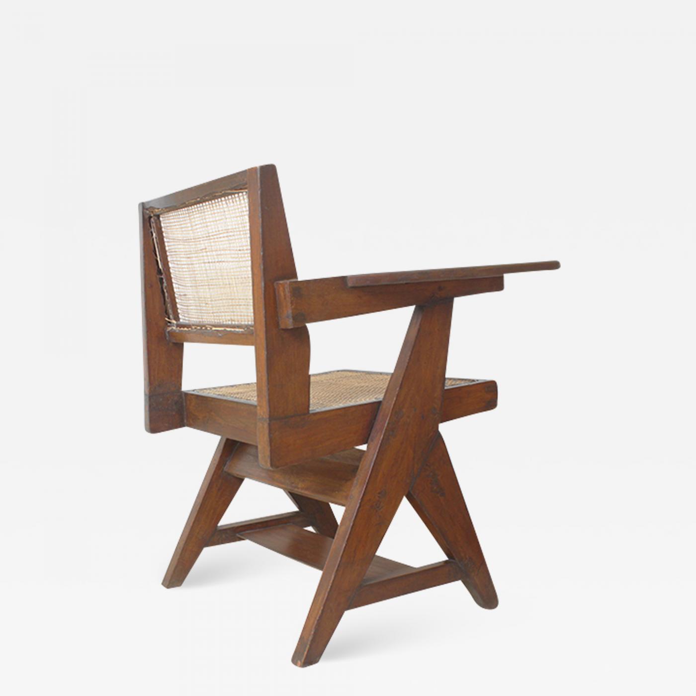 Pierre Jeanneret Writing Chair Known As Class Room