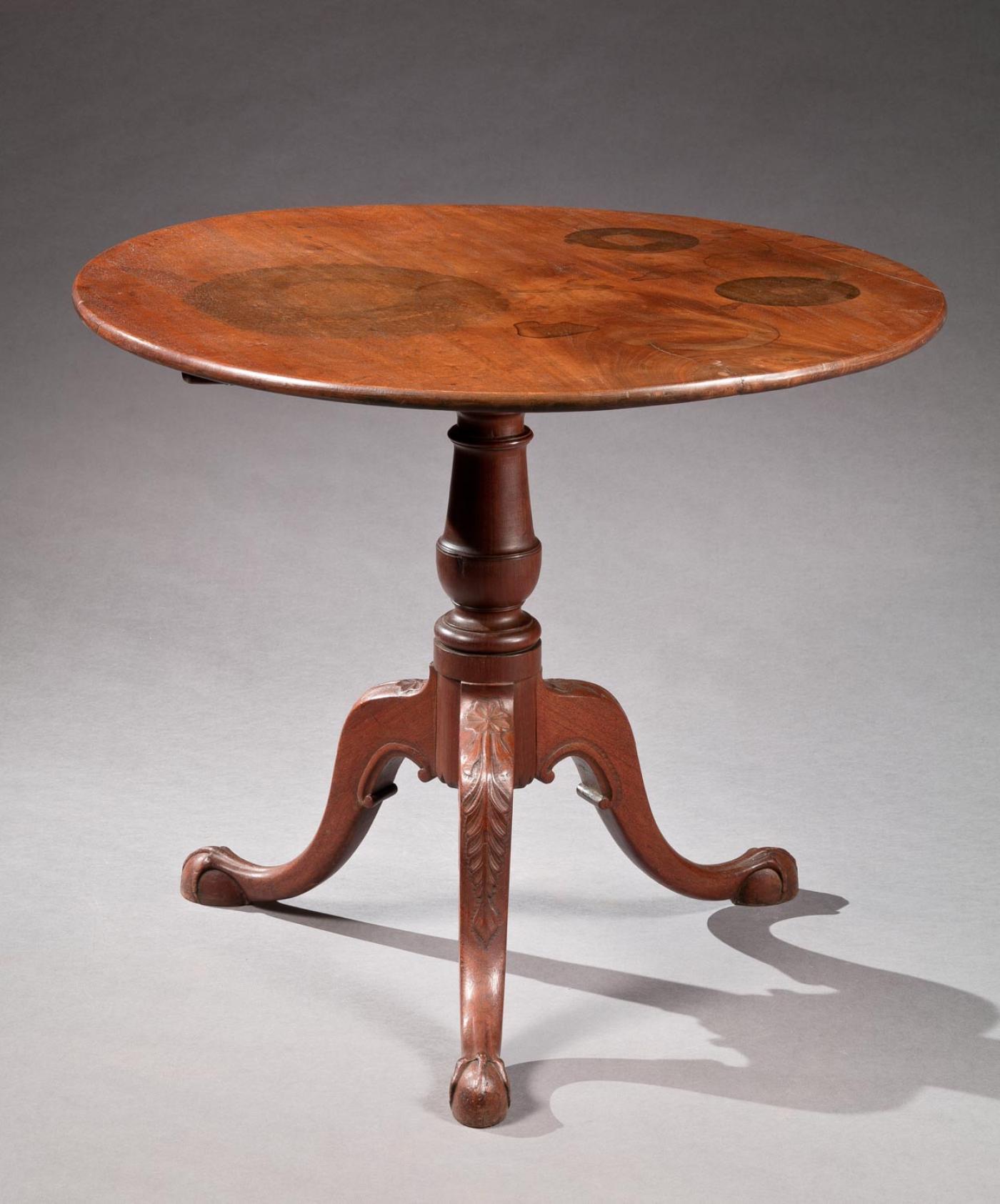 Queen Anne Tilt Top Tea Table