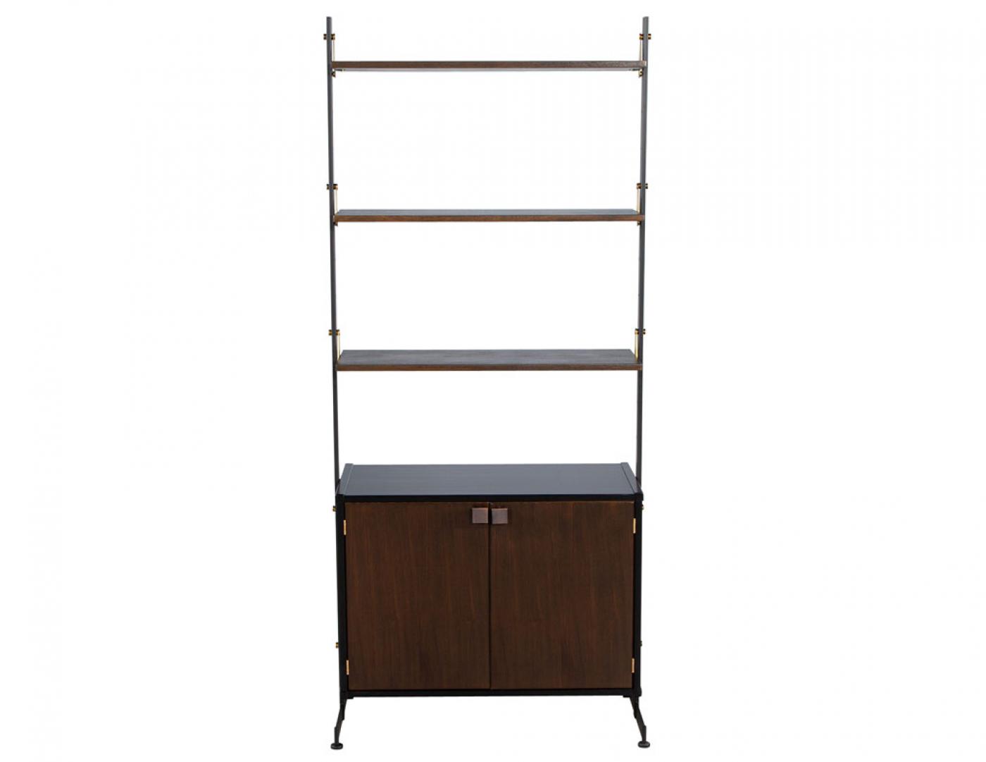 Restored Vintage 1960’s MidCentury Modern Bookcase Wall