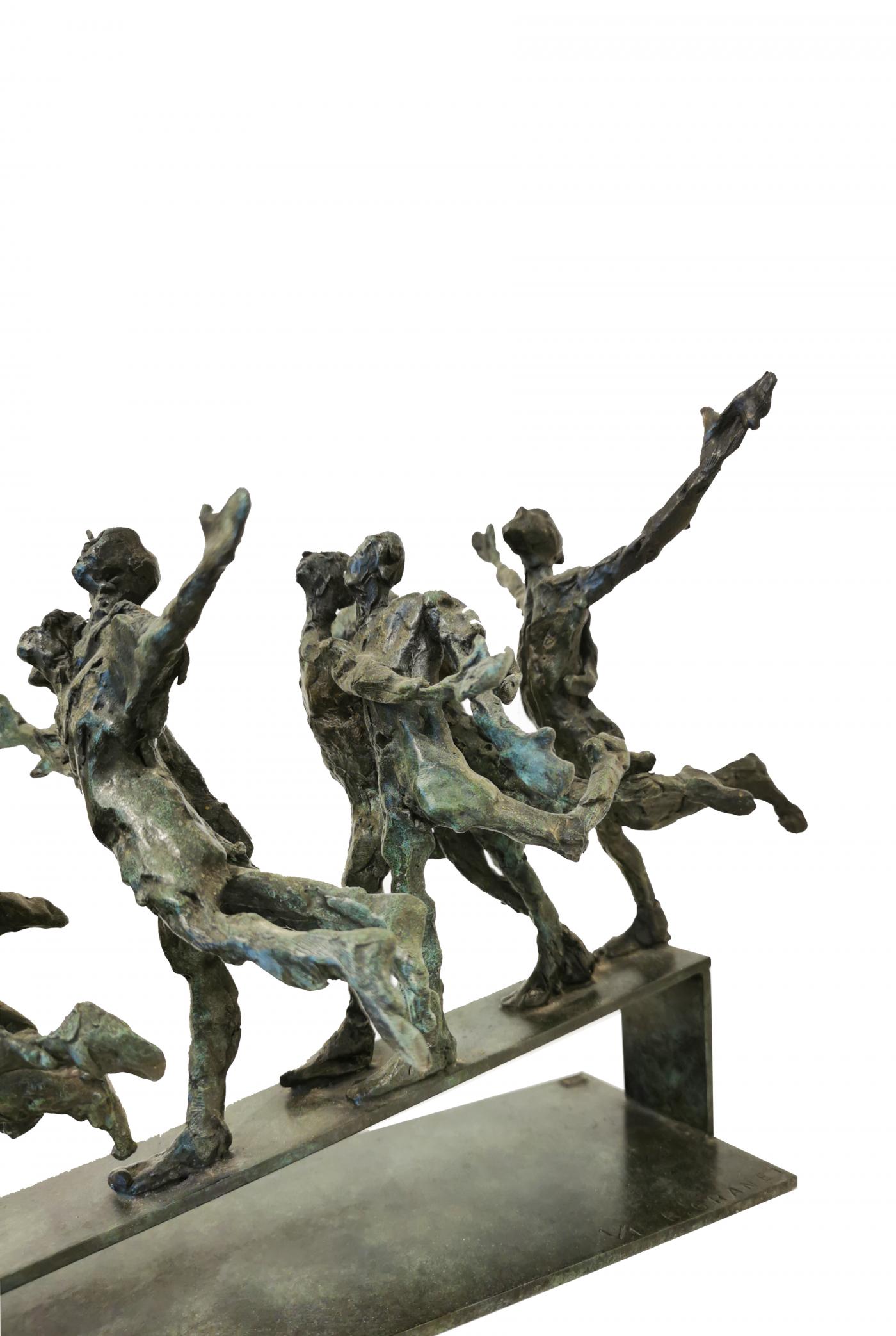 Roseline Granet - COURSE EN PENTE | BRONZE SCULPTURE