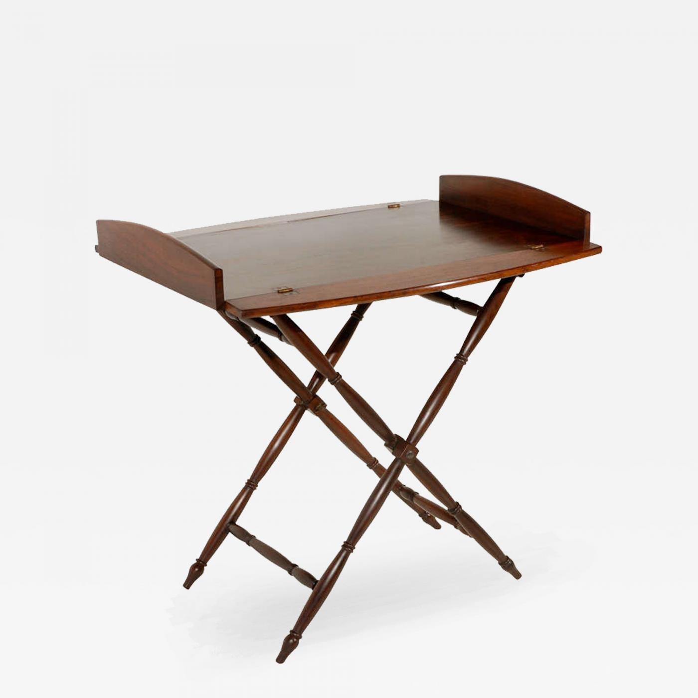 Rosewood Butler's Tray and Stand