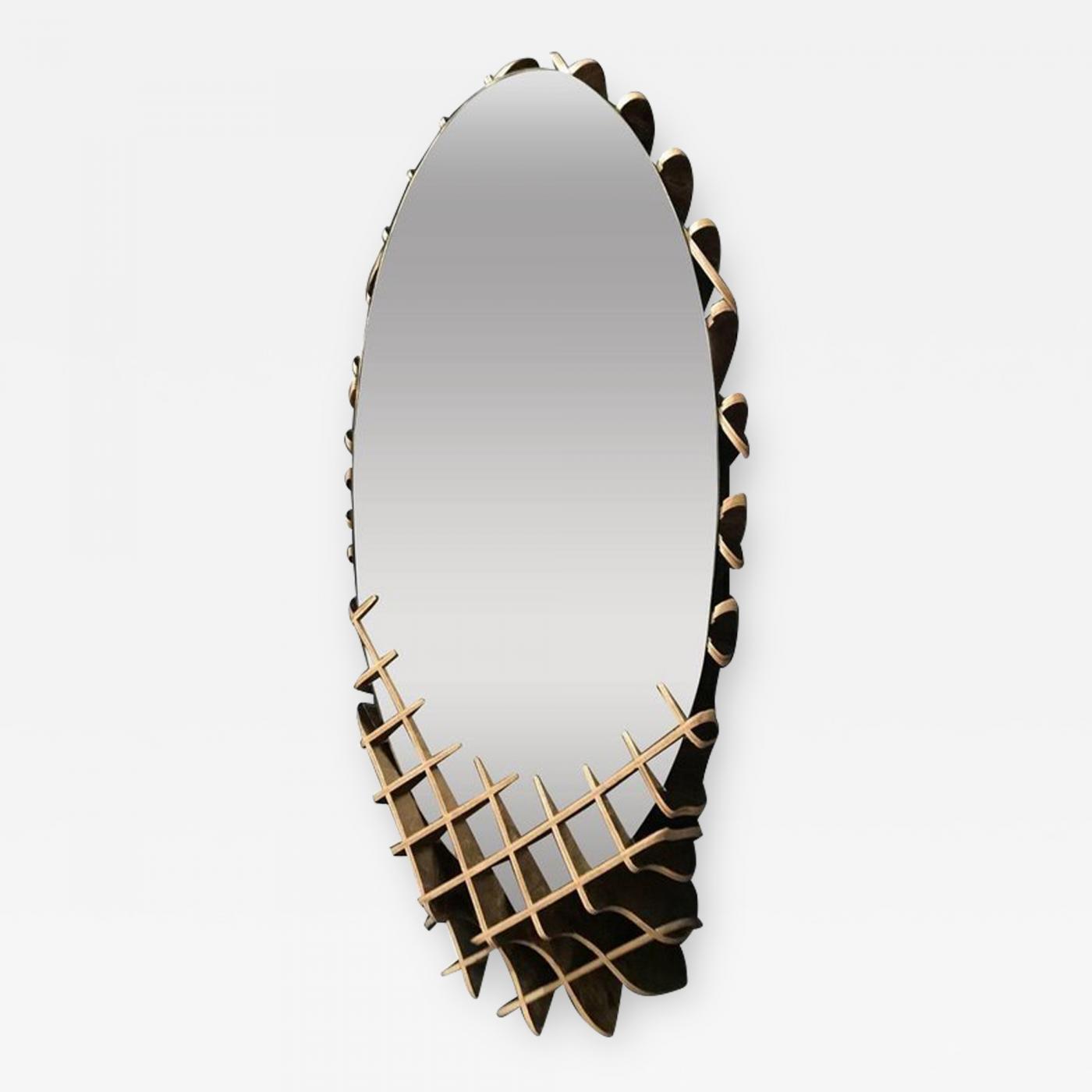 Ryan Dart The Quarry Collection Free Standing Mirror By Studio Artist