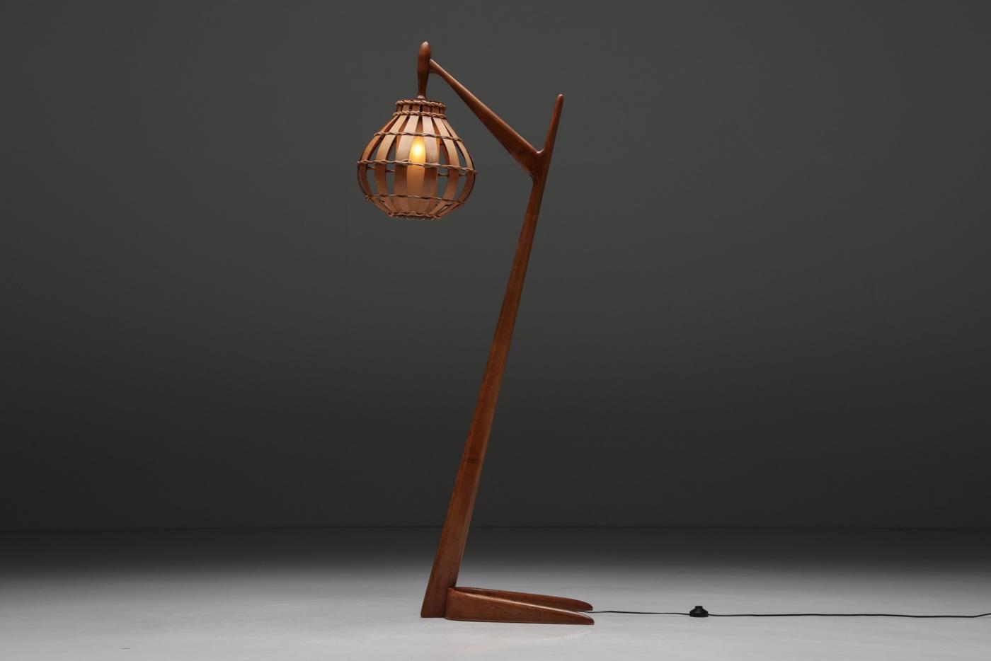 Sculptural Floor Lamp 1960's — free download