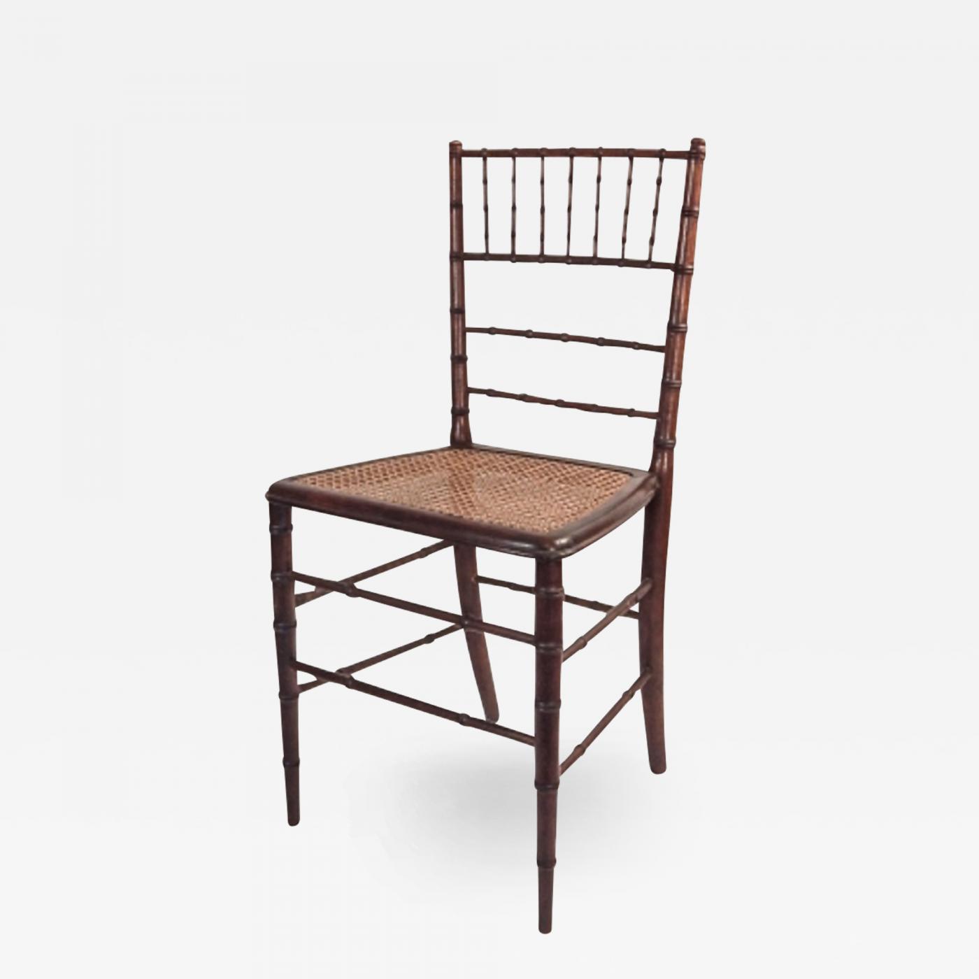 Faux best sale bamboo chairs