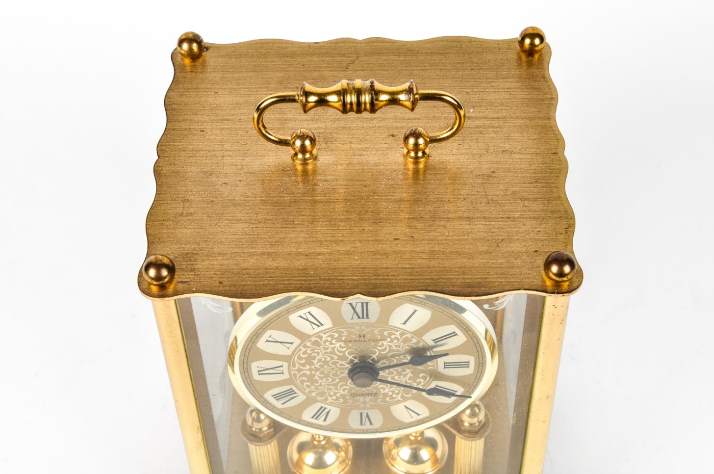 Solid Brass Hamilton Clock