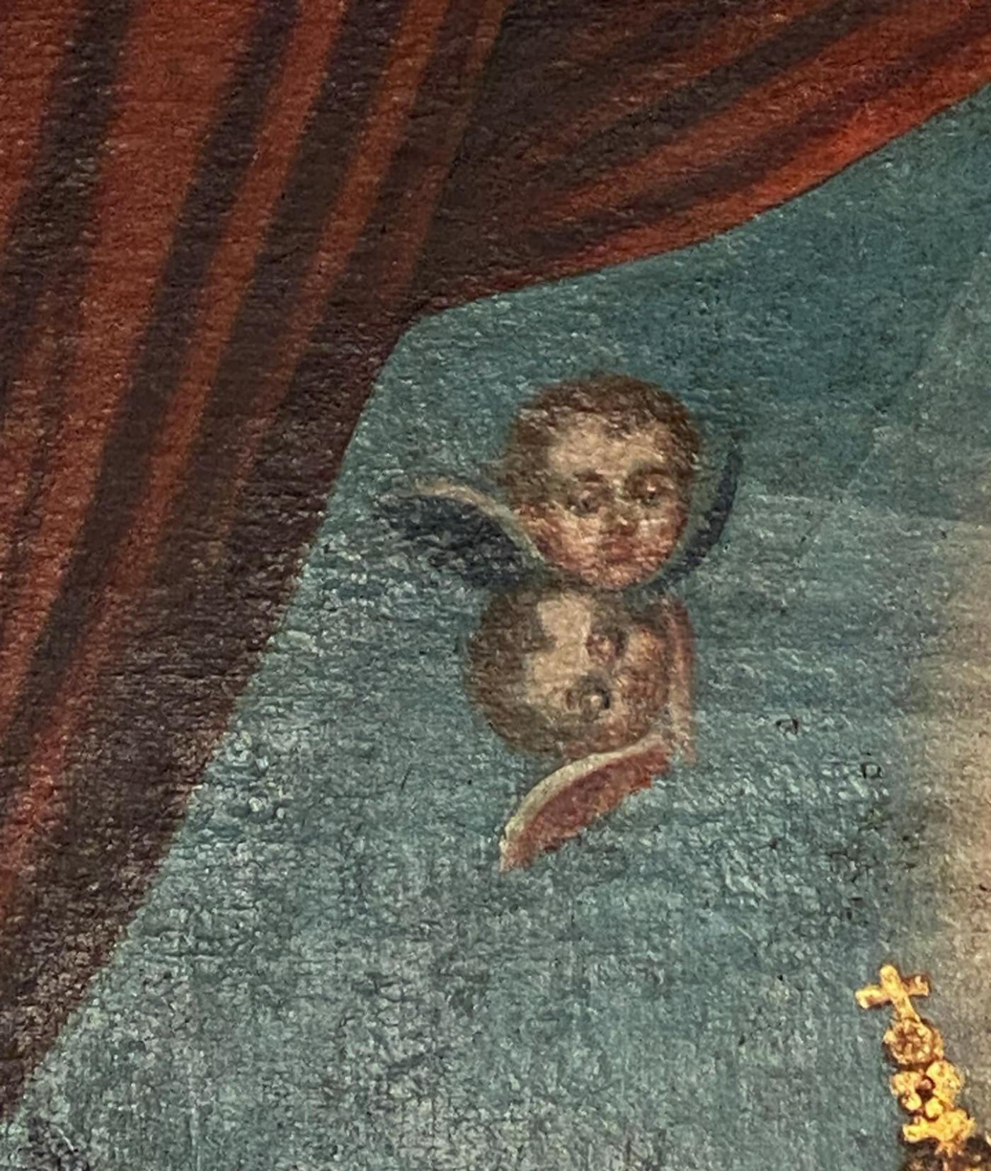 Spanish Colonial Painting of Our Lady of Solitude, probably circa 1900 ...