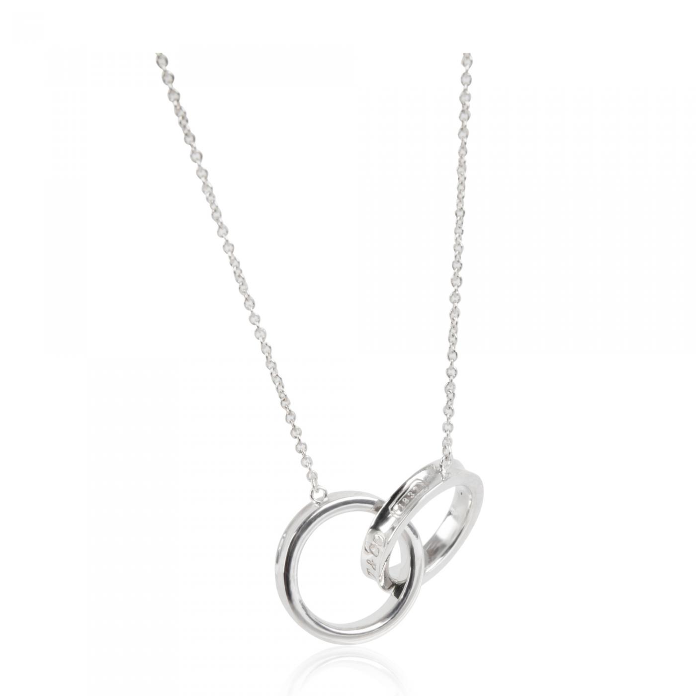 tiffany and co interlocking circles necklace