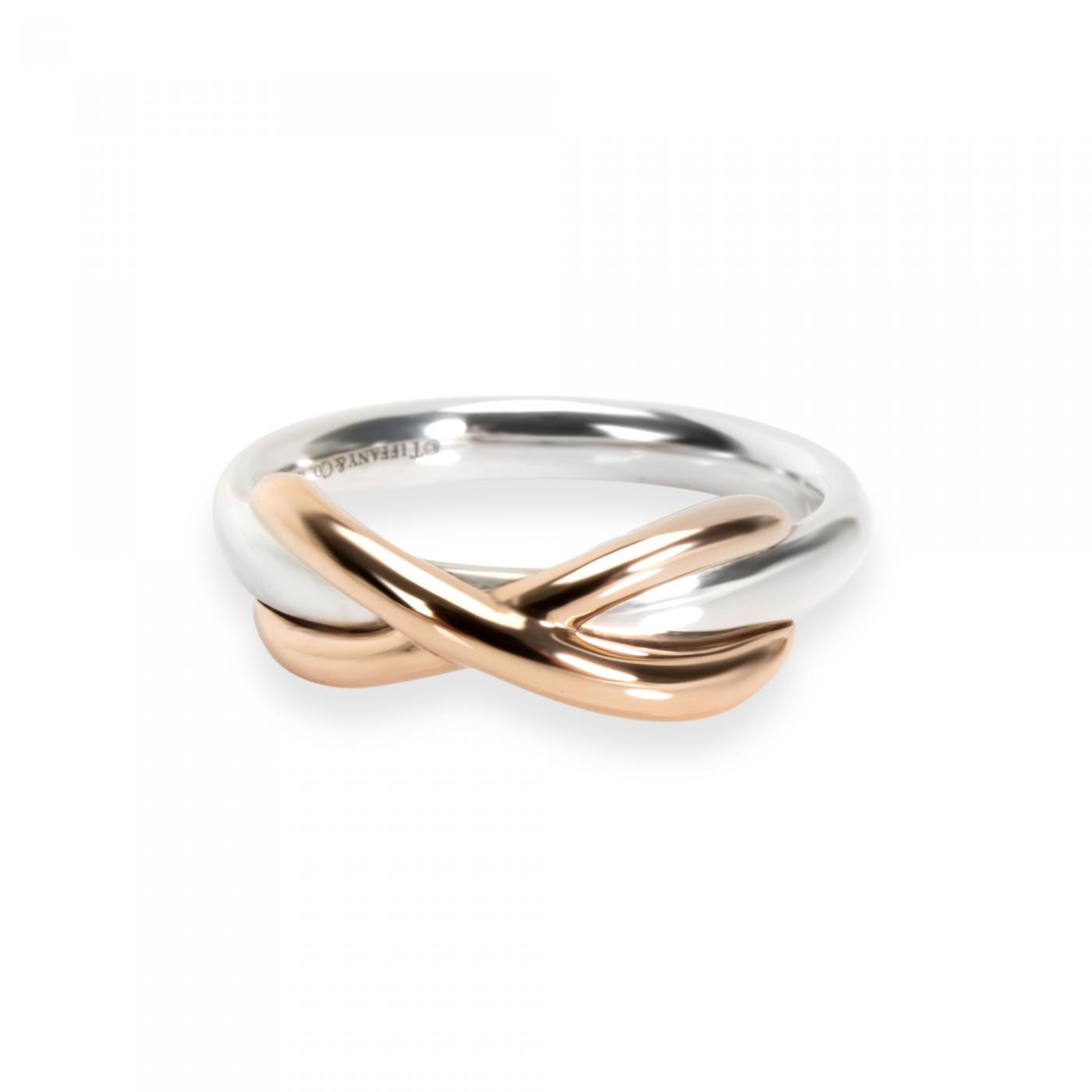 tiffany sterling silver infinity ring