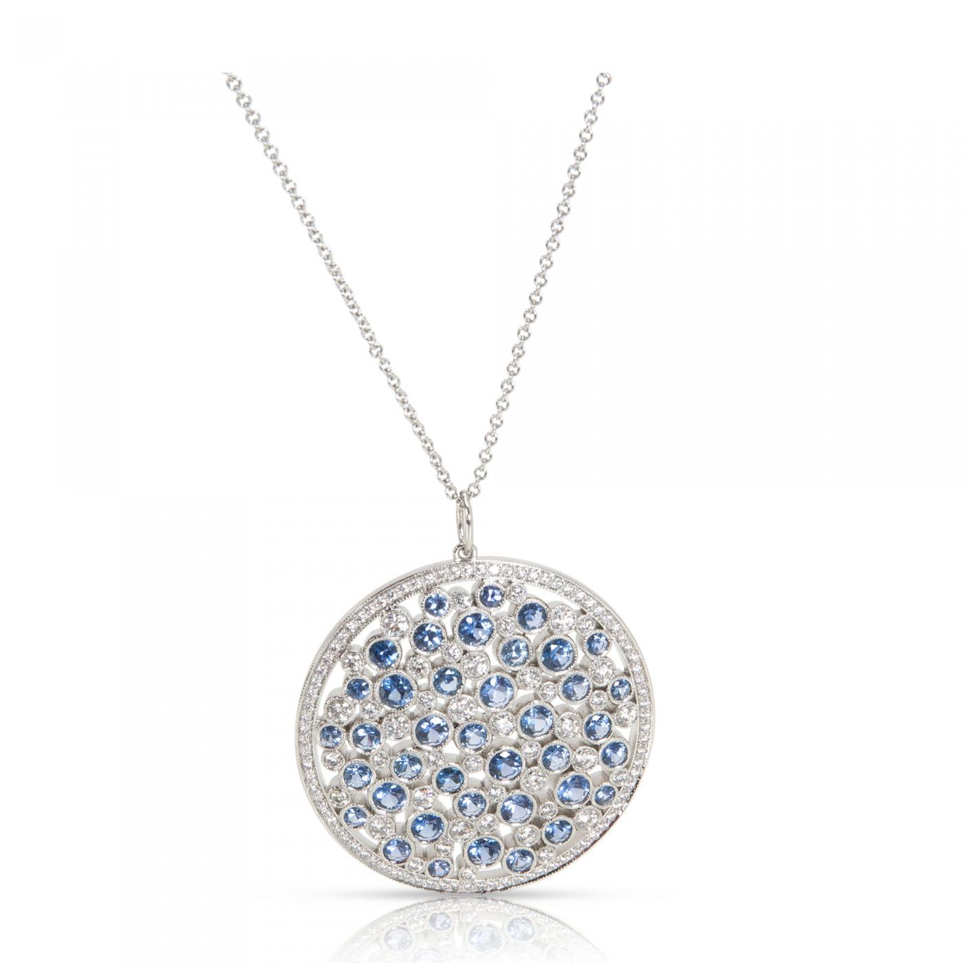 tiffany and co sapphire necklace