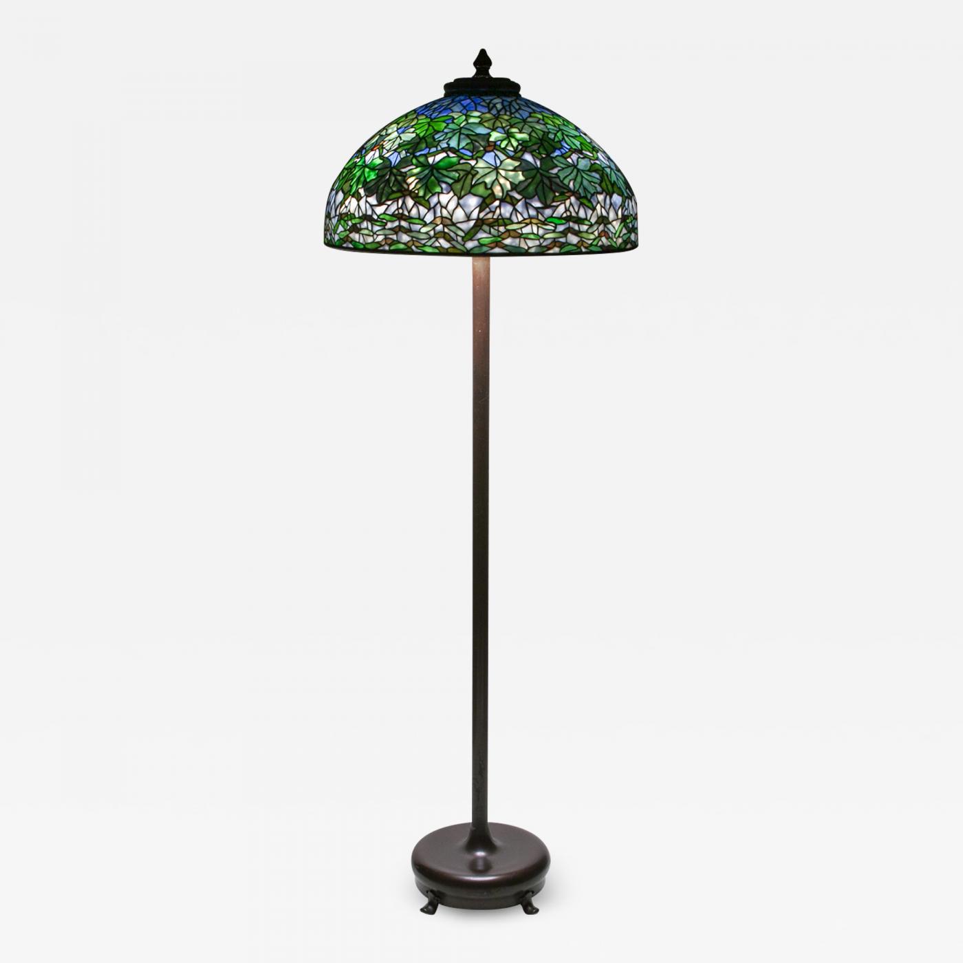 Studios Rare Maple Leaf Floor Lamp