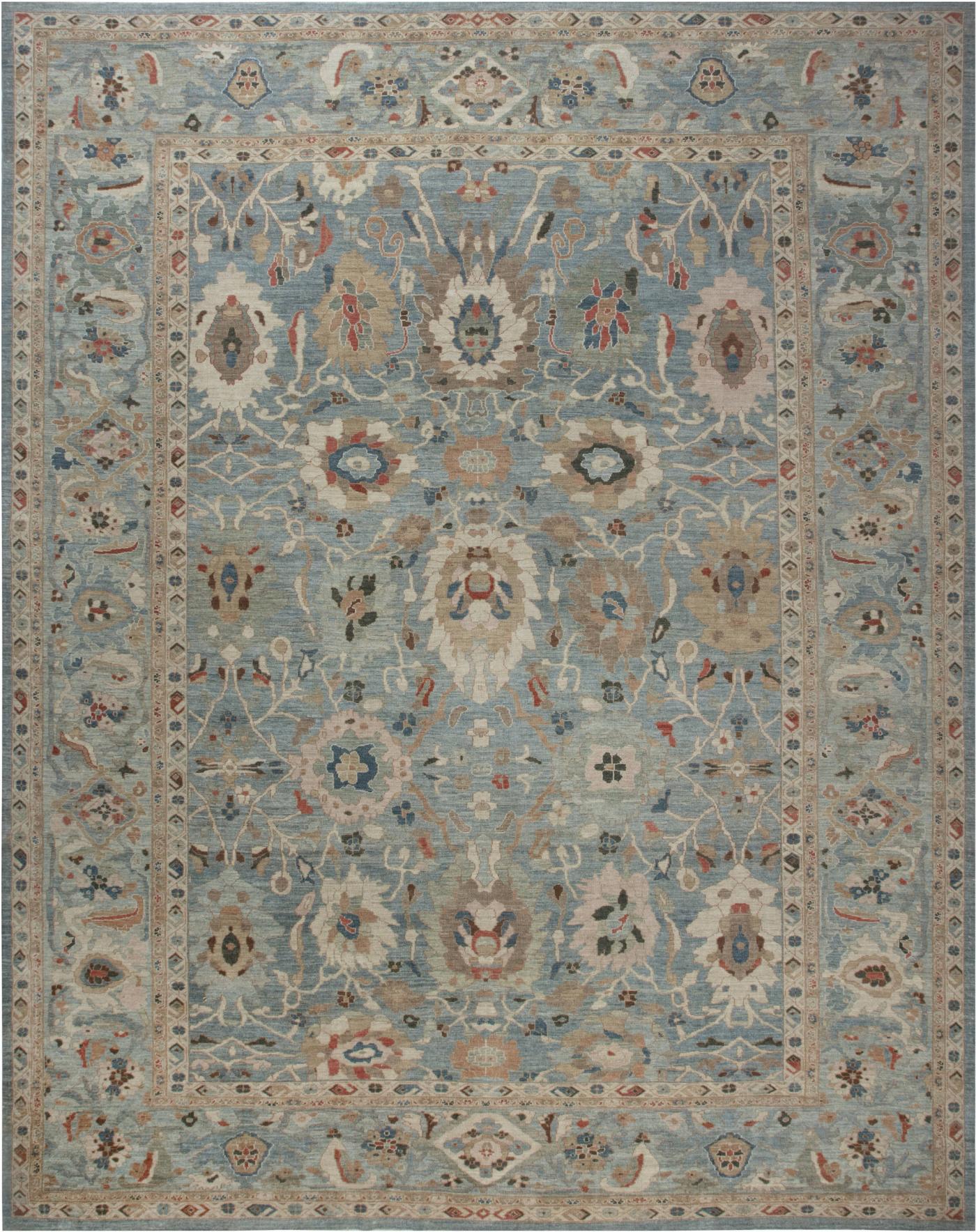 Traditional Sultabad Design Rug