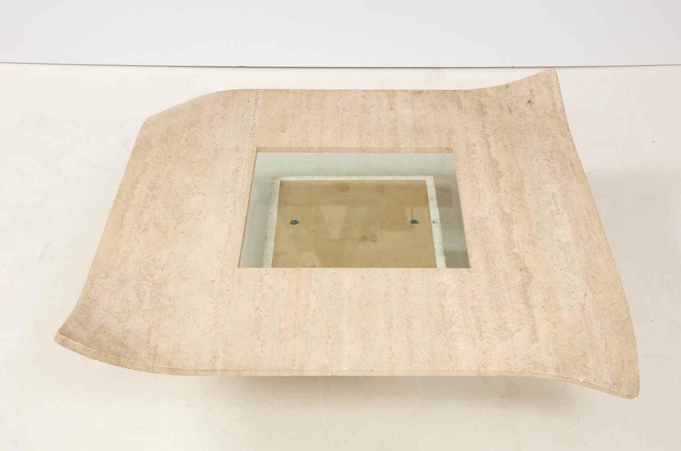 Travertine Cocktail Table