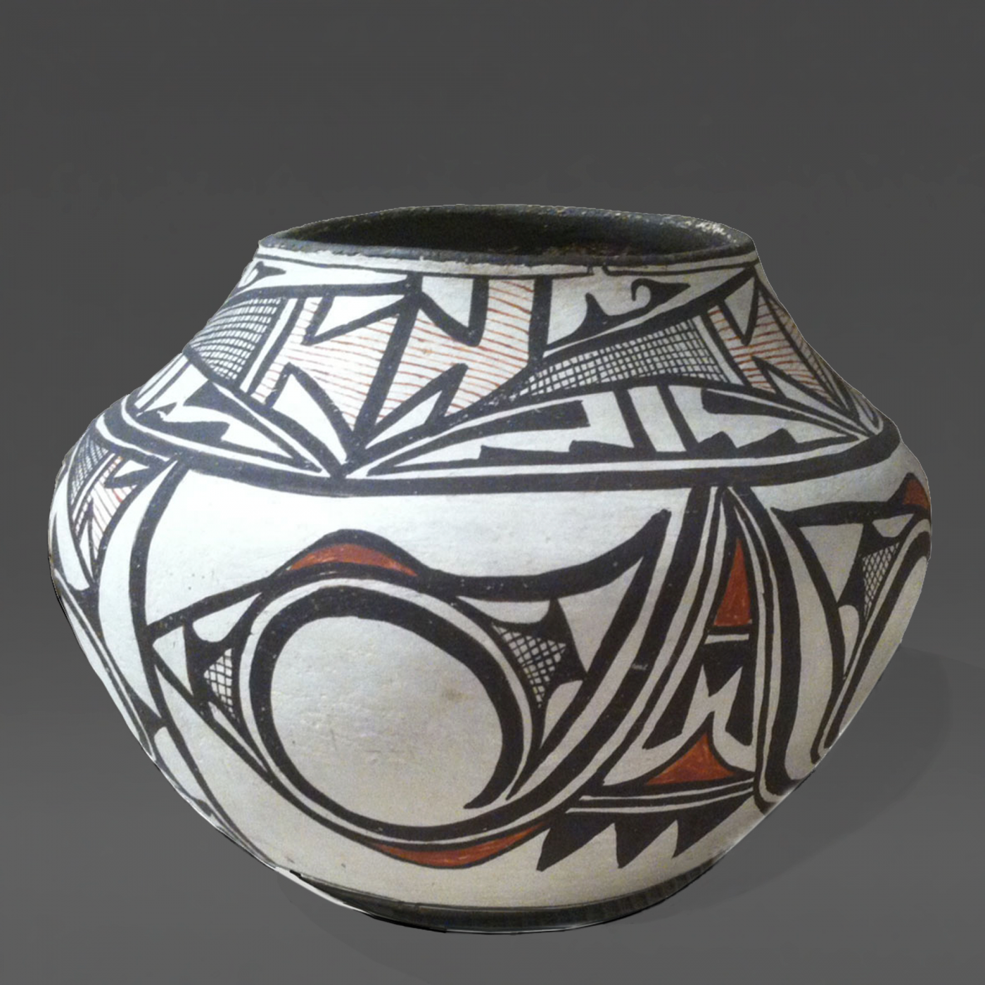 Zuni Historic Pottery Jar