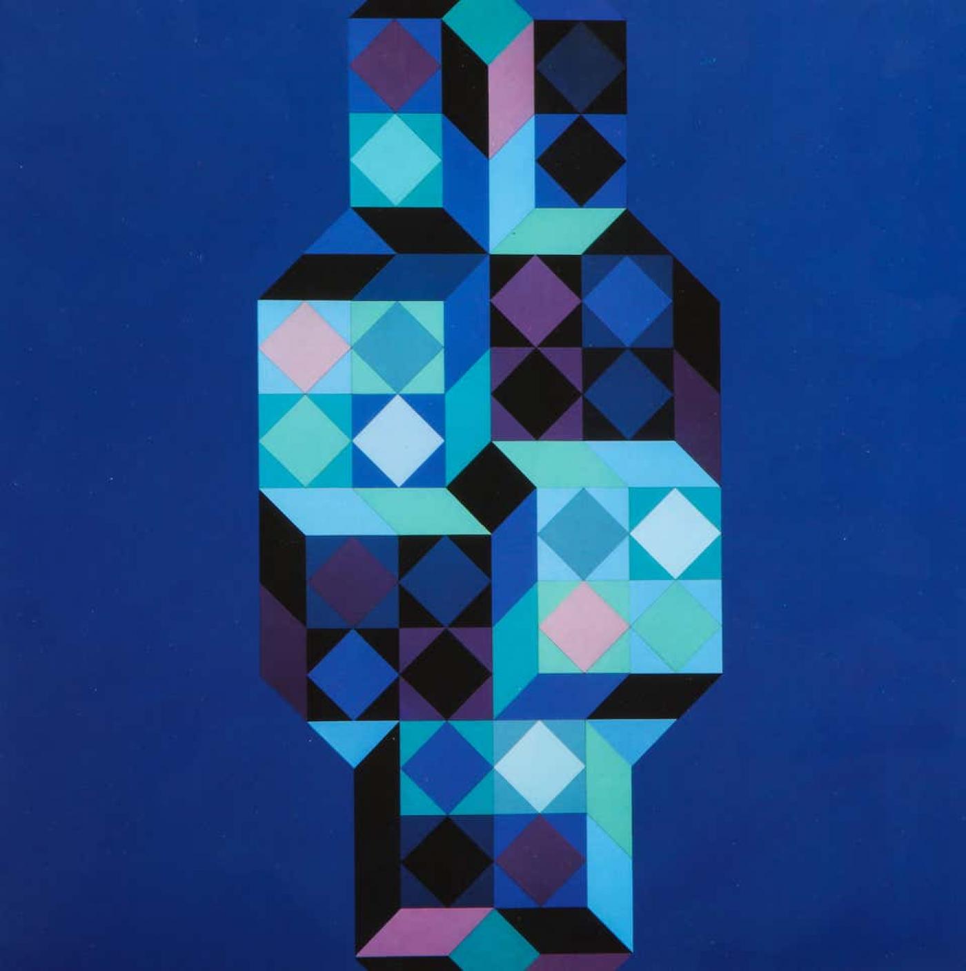 Victor Vasarely Victor Vasarely Gestalt Series Prints by