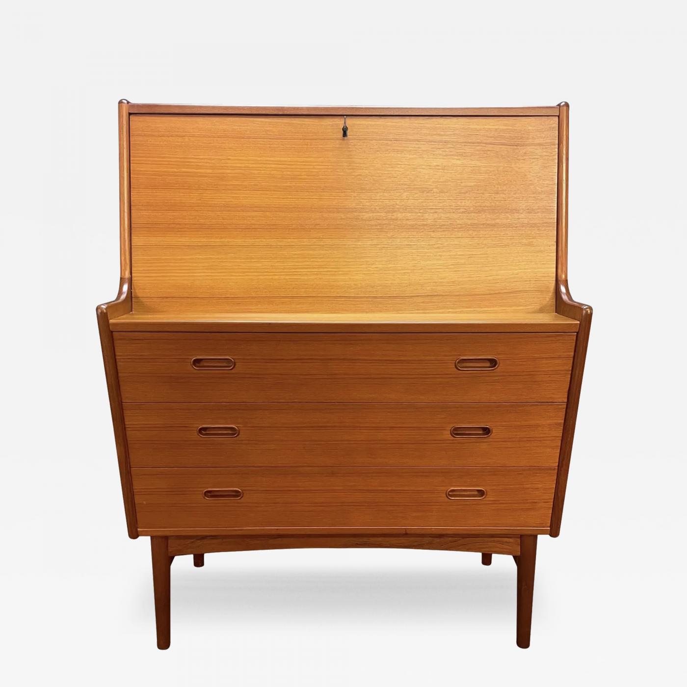 Mid century modern on sale secretary desk