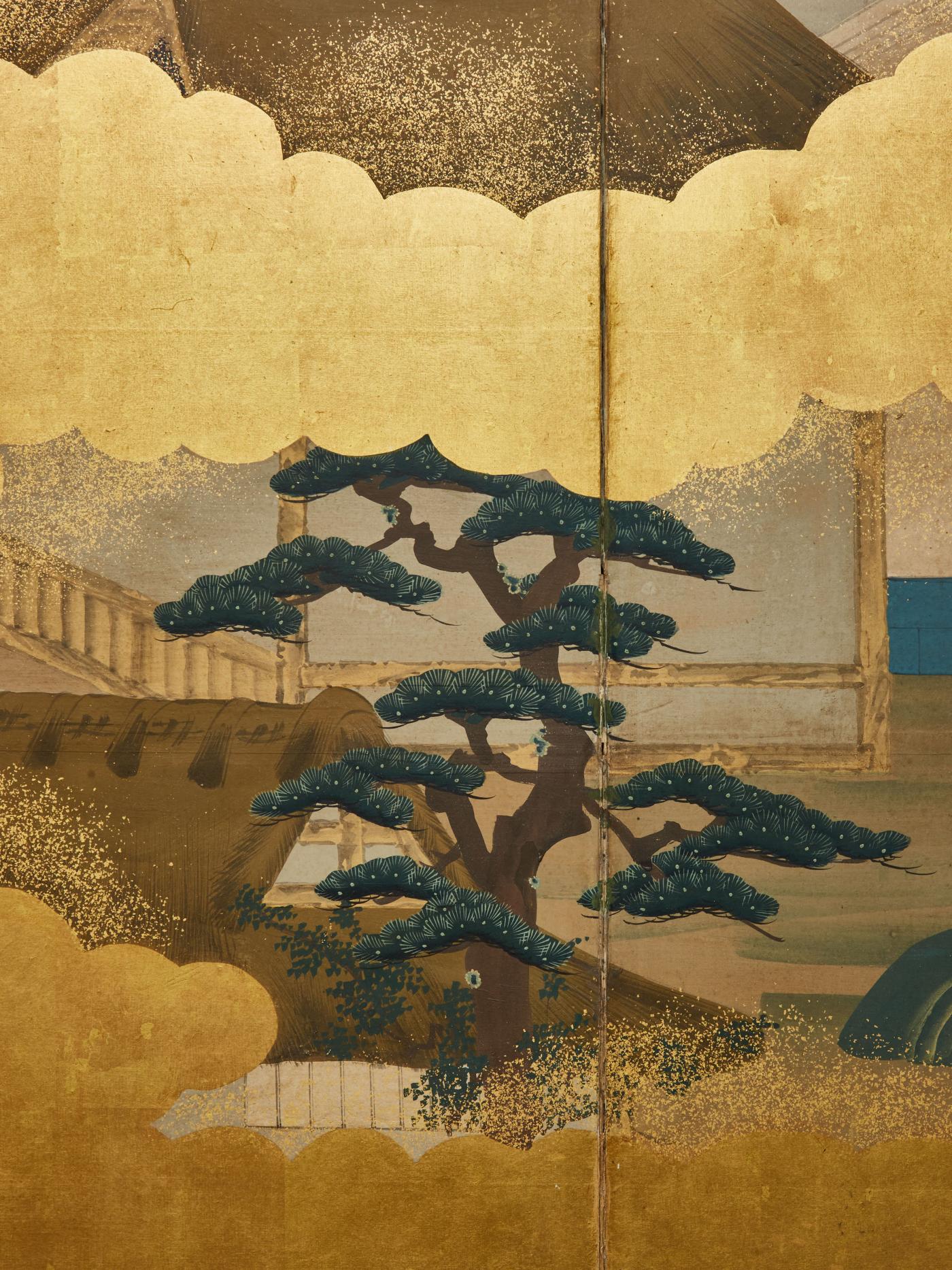 Vintage Japanese Wall Panel