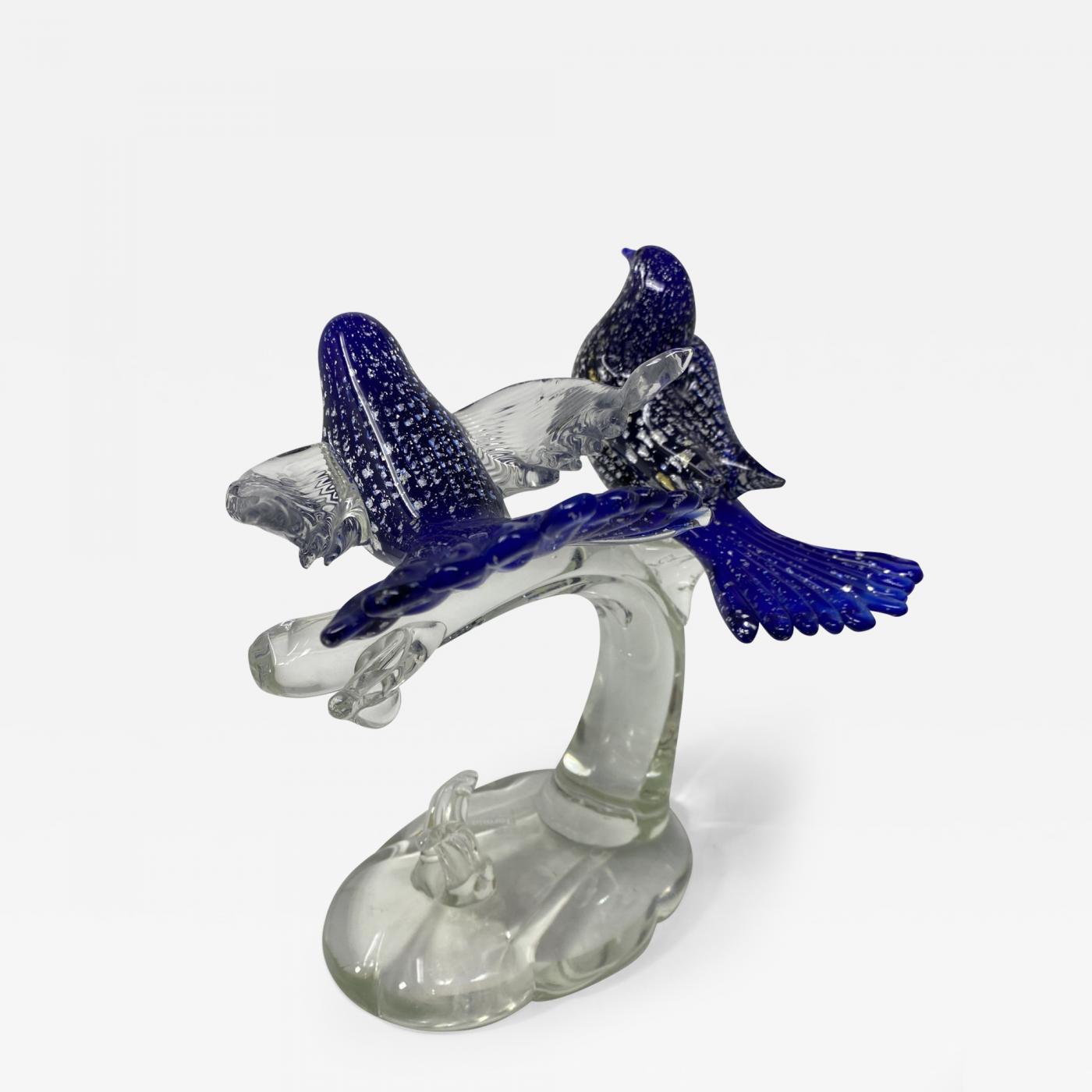 Birds Collection in Murano glass artistic handmade