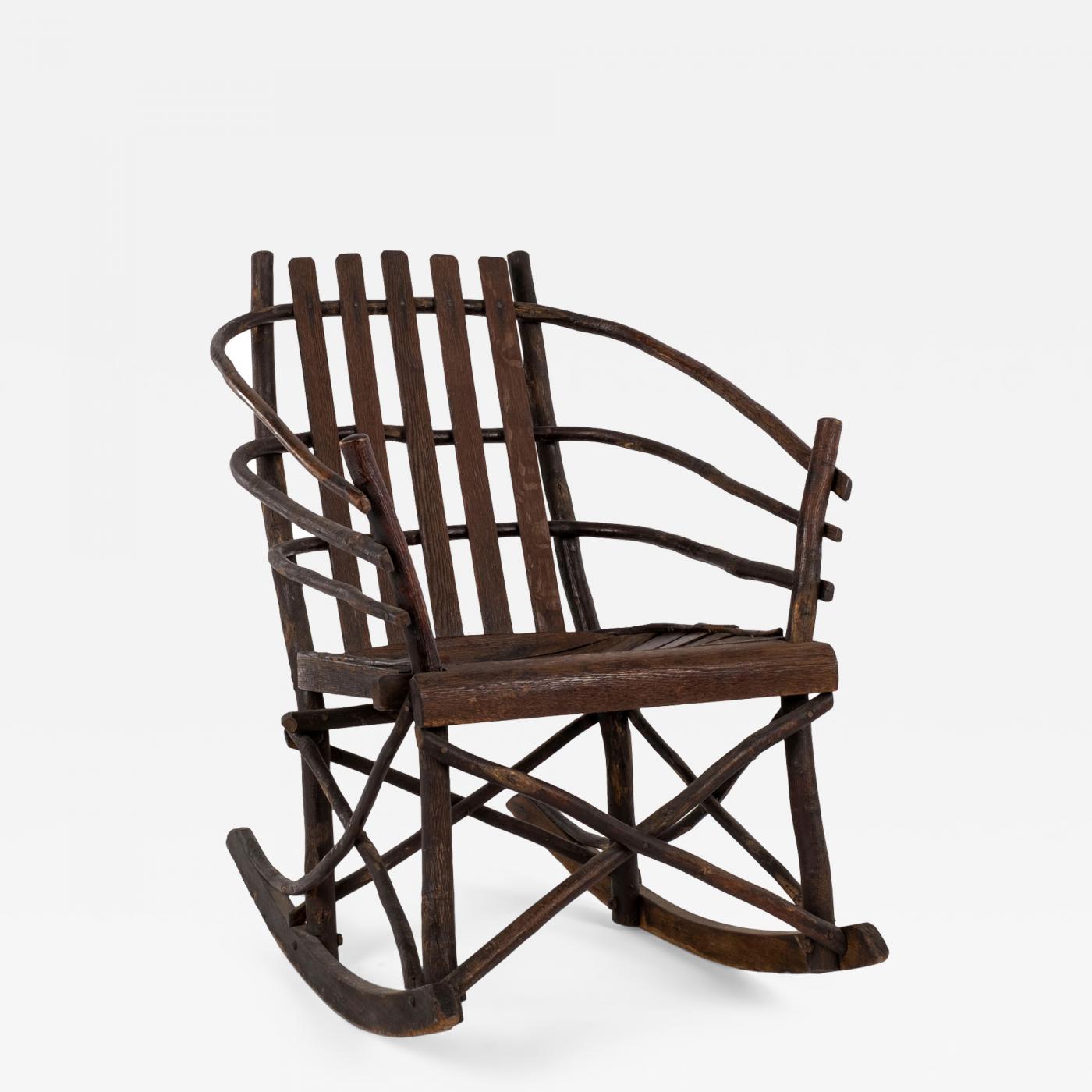 hickory rocking chair