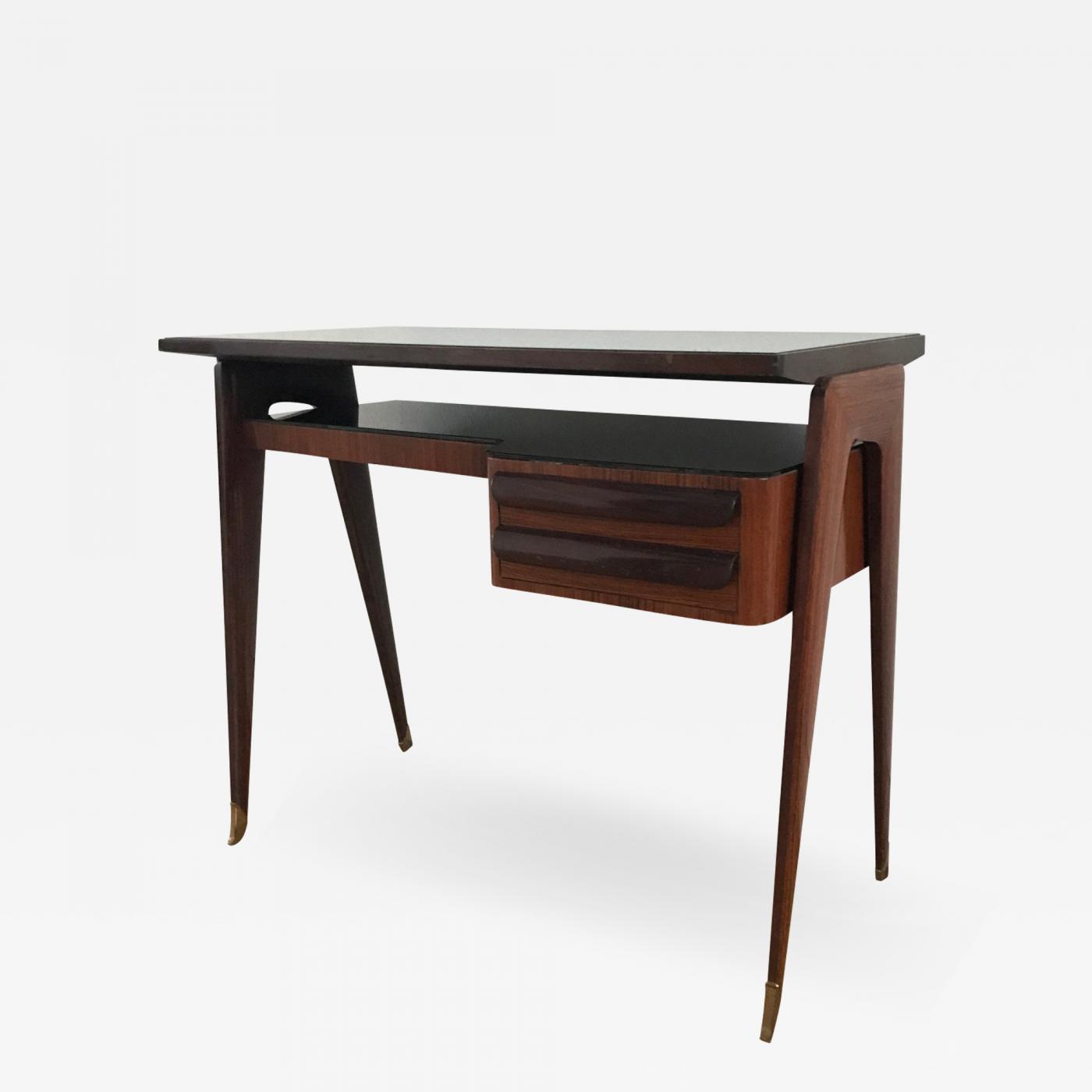 Vittorio Dassi Small Italian Mid Century Writing Desk By Vittorio Dassi