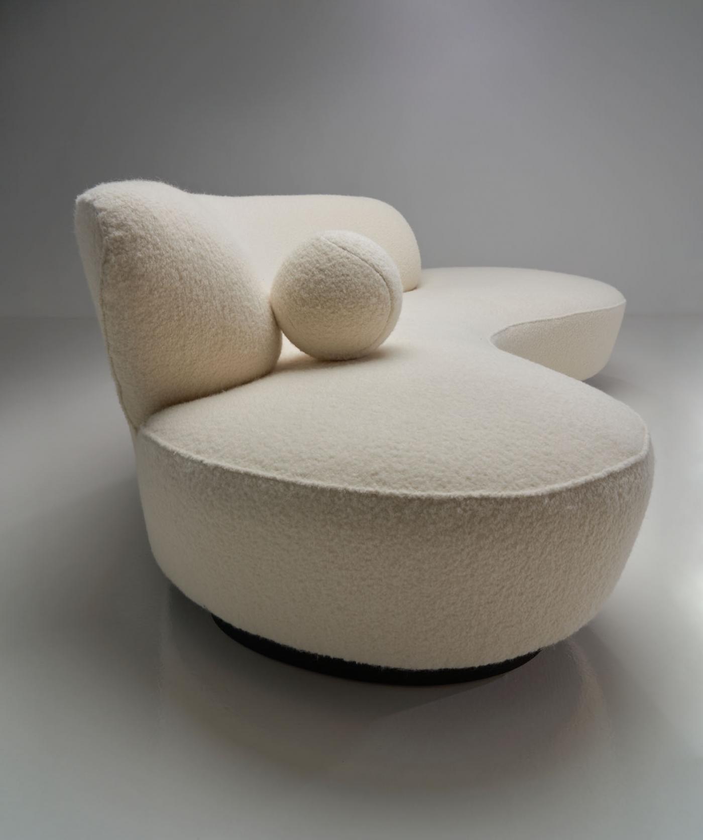 Vladimir Kagan - Vladimir Kagan “Serpentine” Sofa, United States 1950s