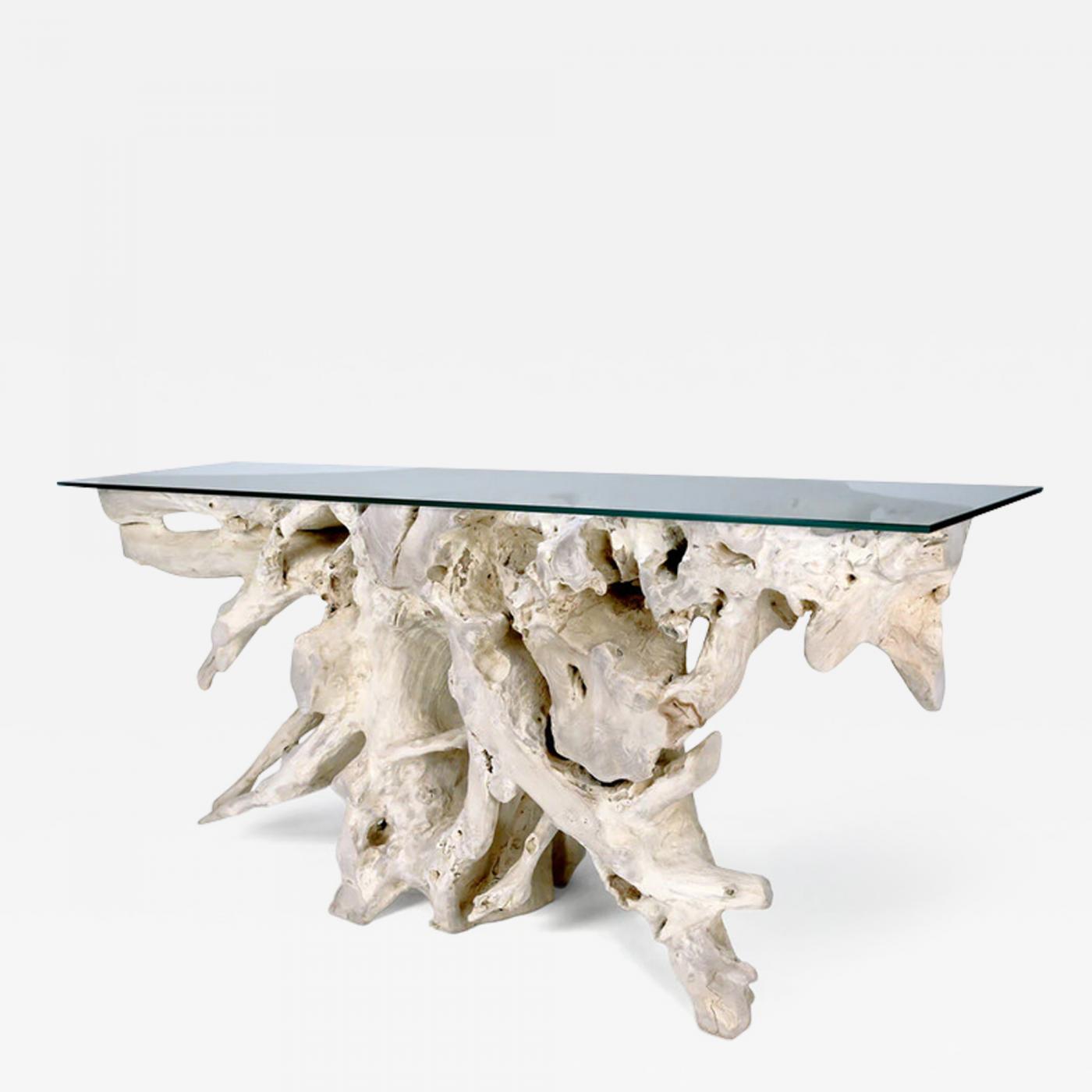 Walker Zabriskie Teak Root Console F