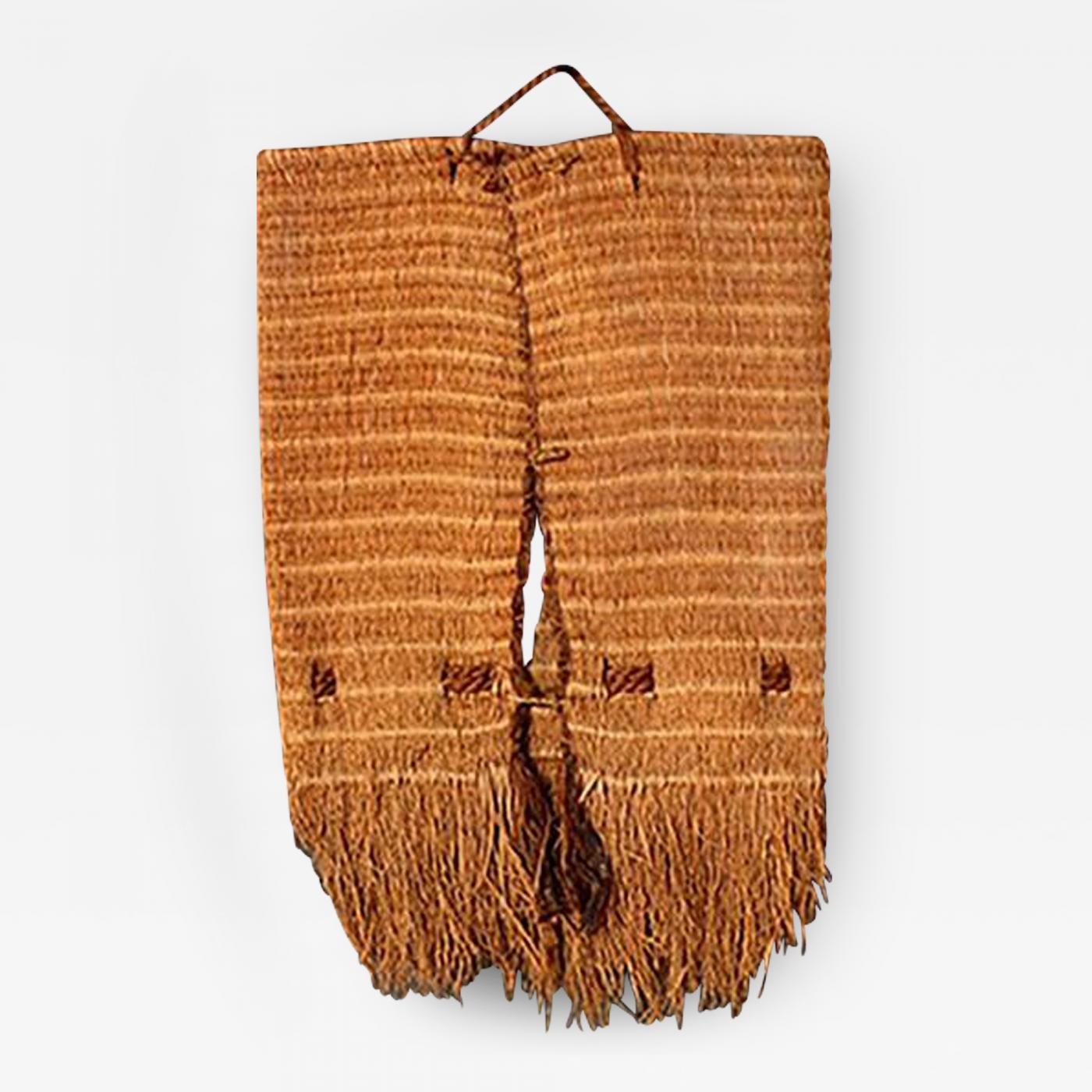 Wall Hanging Indian Weaved Bag Native American Decoration