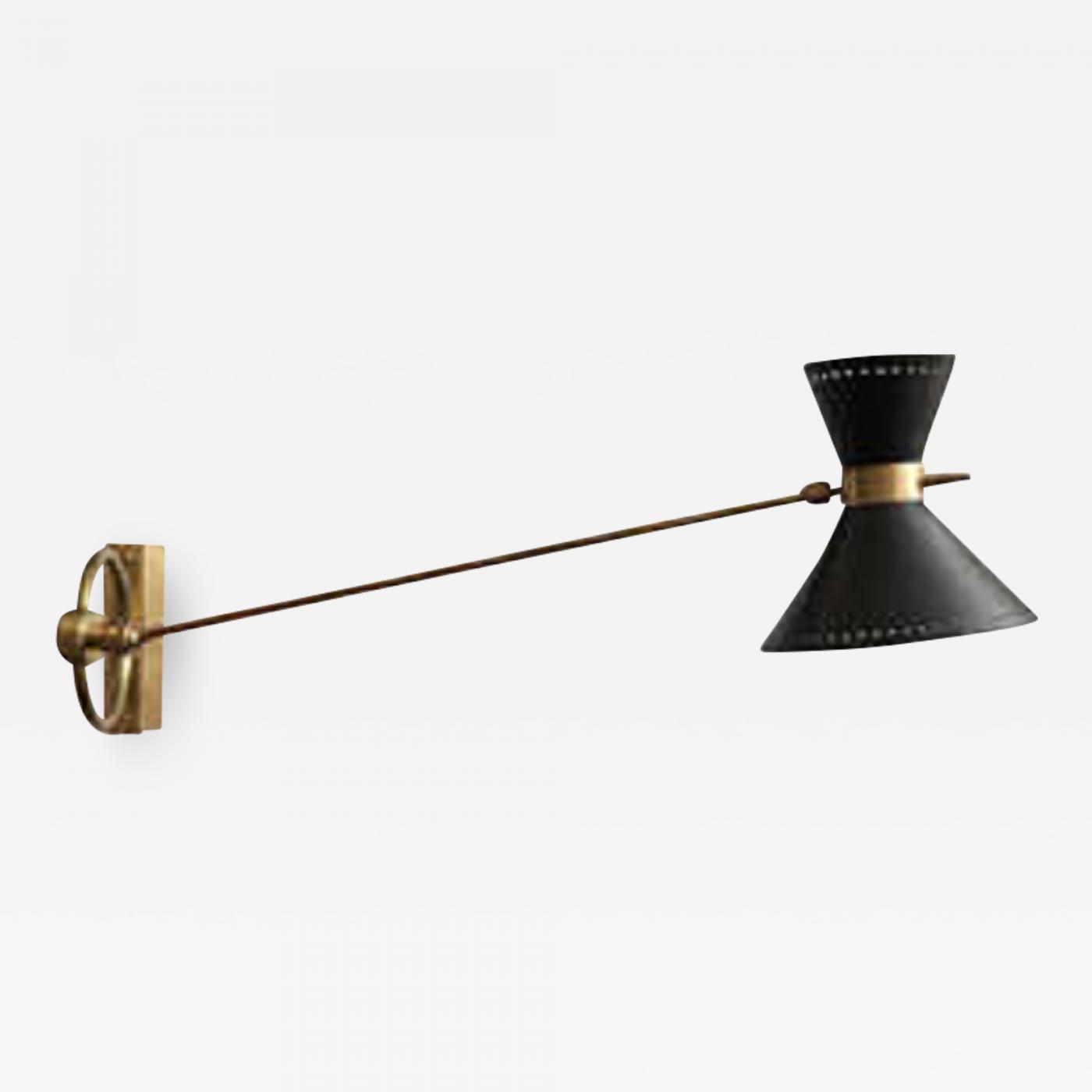 mid century modern wall lamp