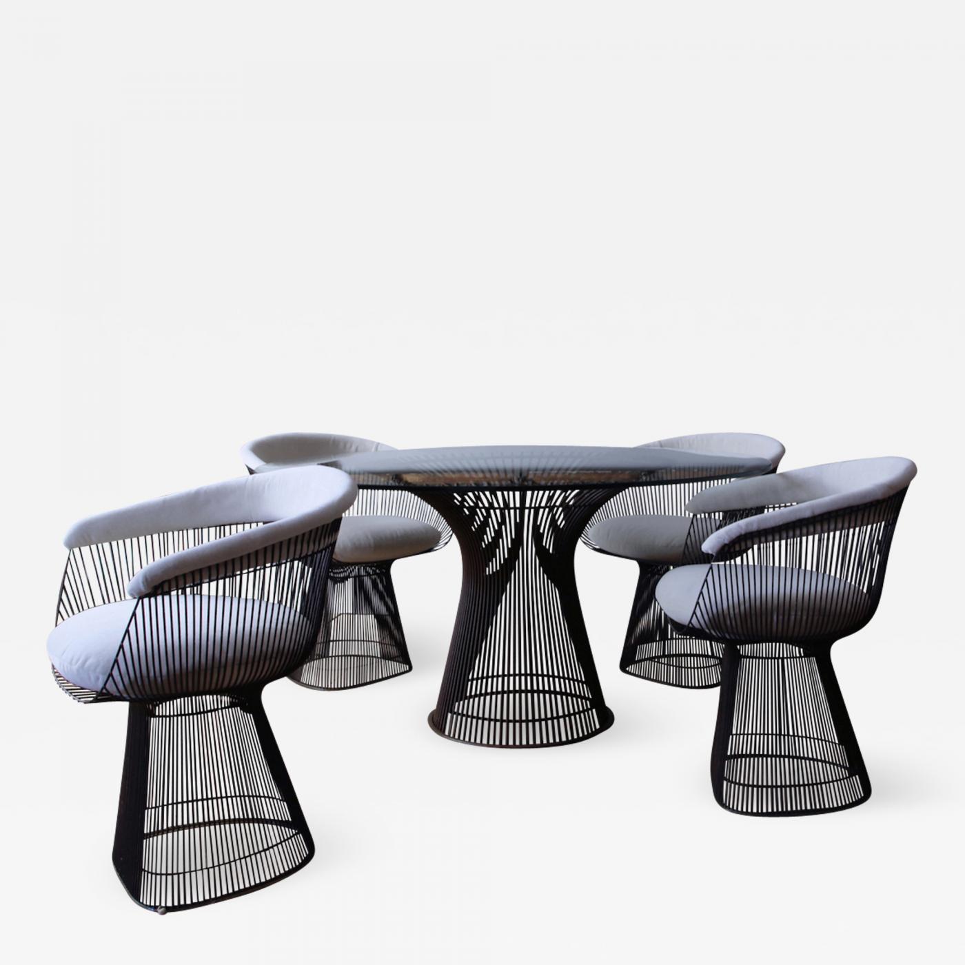 Warren Platner Set Of Four Early Warren Platner For Knoll Dining Chairs