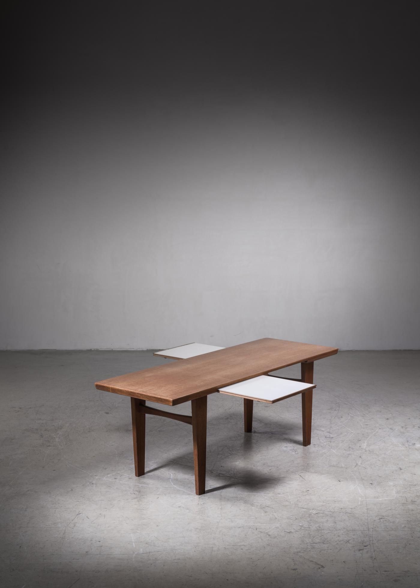 Wilhelm Renz - Wilhelm Renz coffee table with pull-out shelves, Germany ...