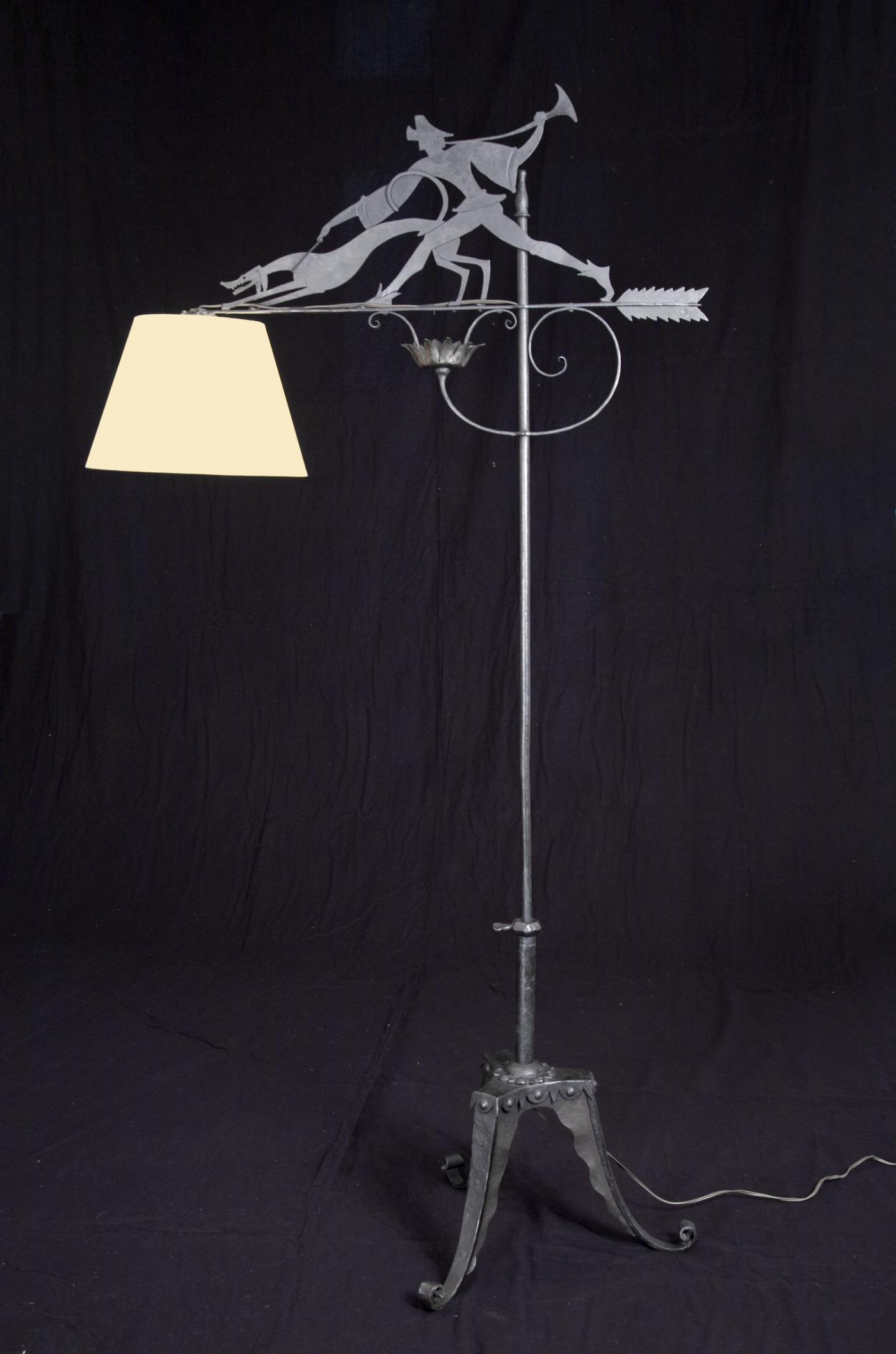 William Hunt Derich Hunter And Dog Floor Lamp Hunter And Dog Floor Lamp